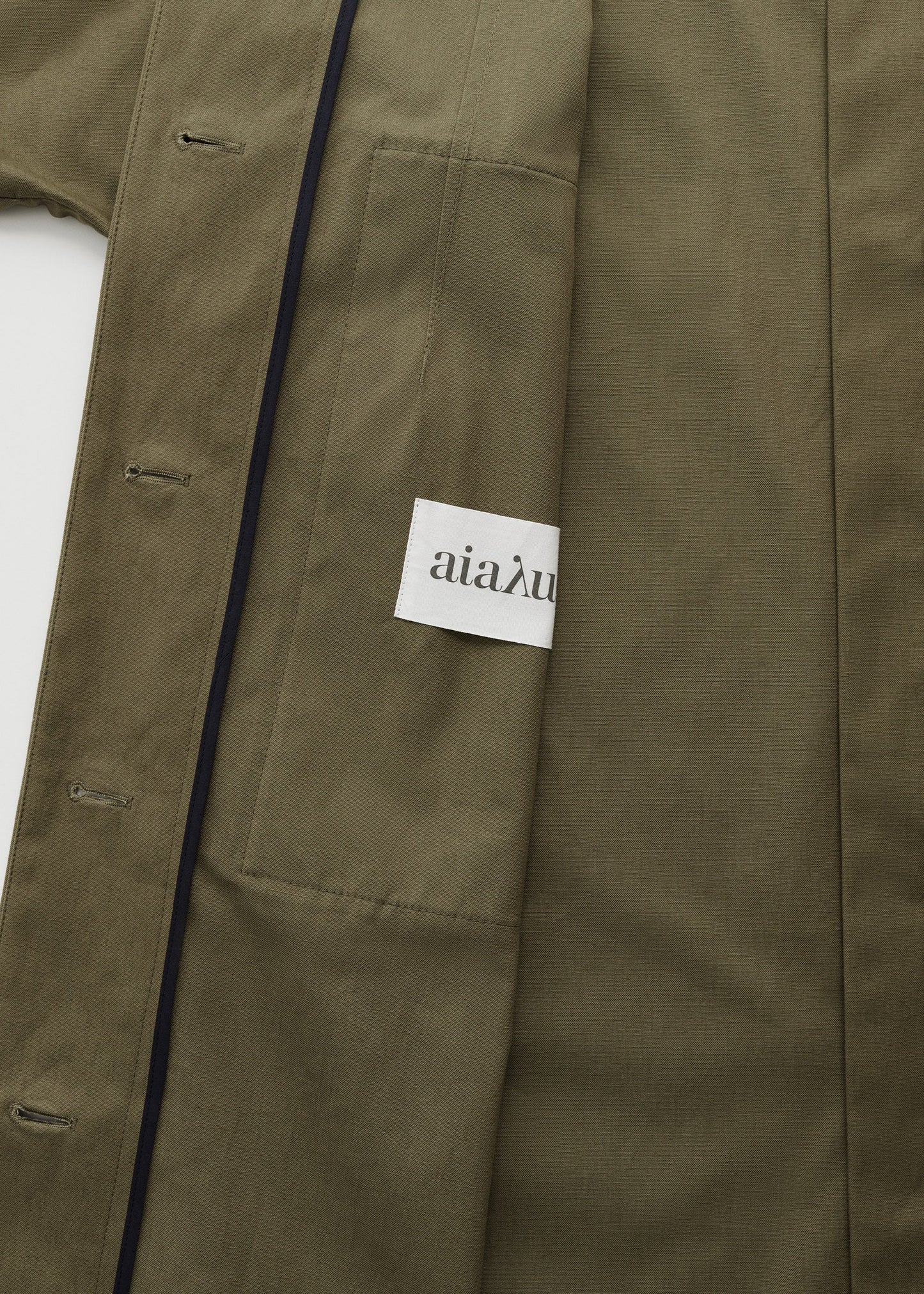 Aiayu "Jean coat II - ventile" Vintage Army