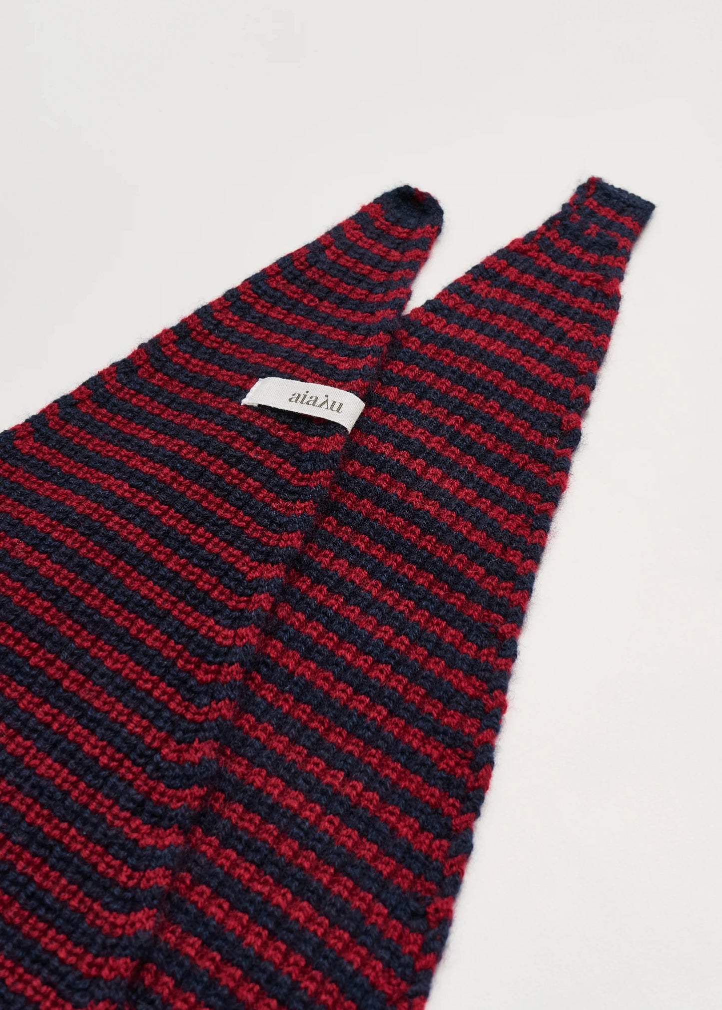 Aiayu "Knox scarf – cashmere" Mix Bordeaux