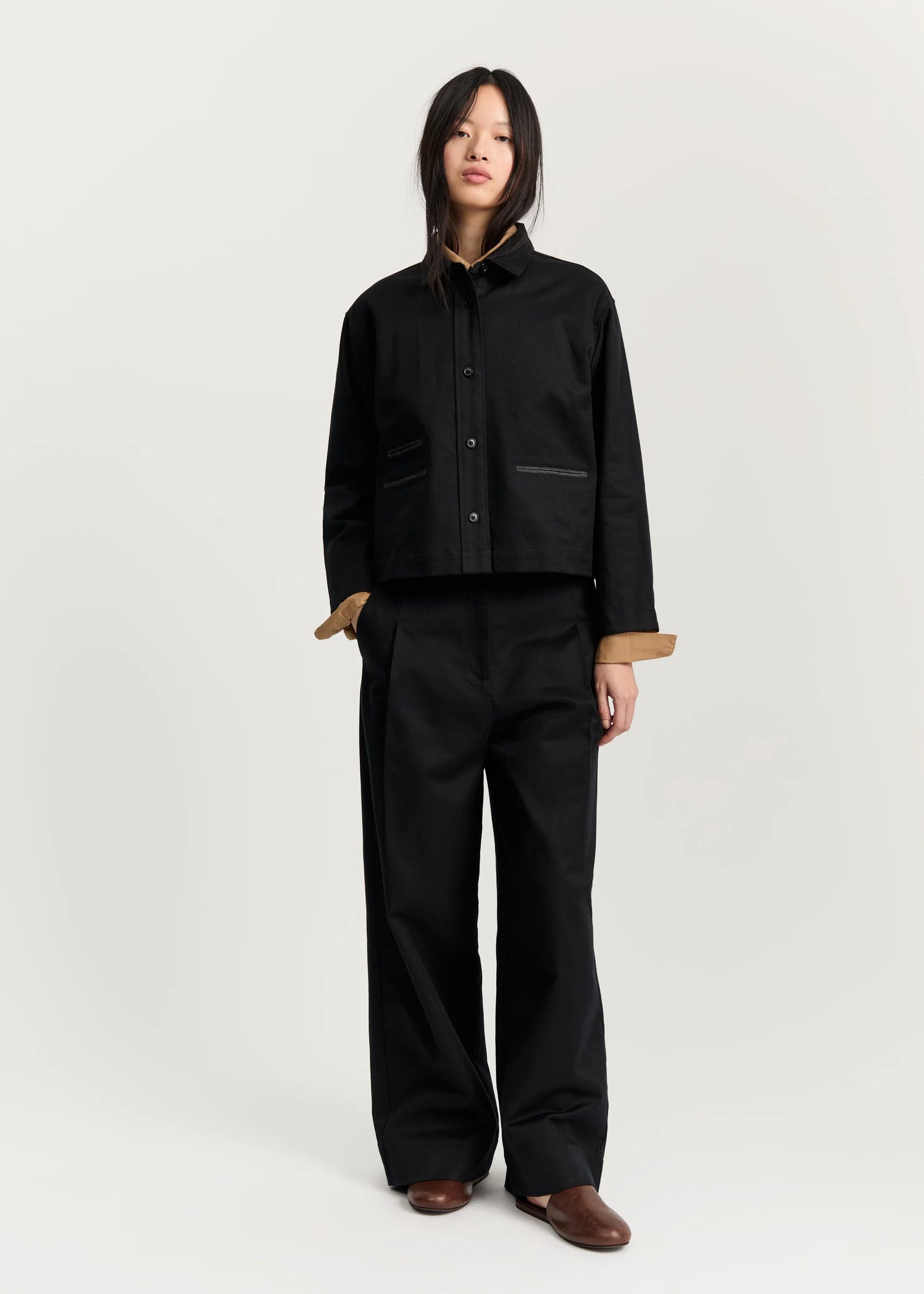 Aiayu "Lela Shirt Twill" Black