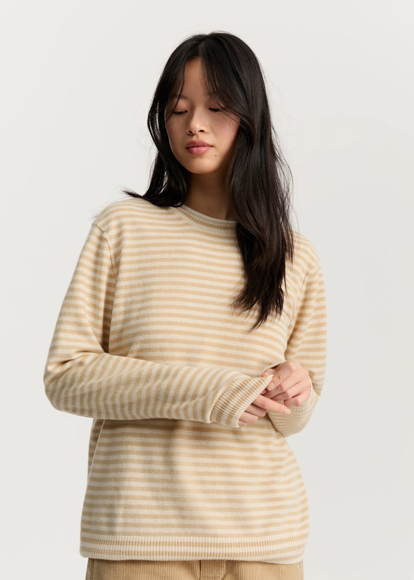 Aiayu "Leonardo sweater – pure cashmere" Mix Corn