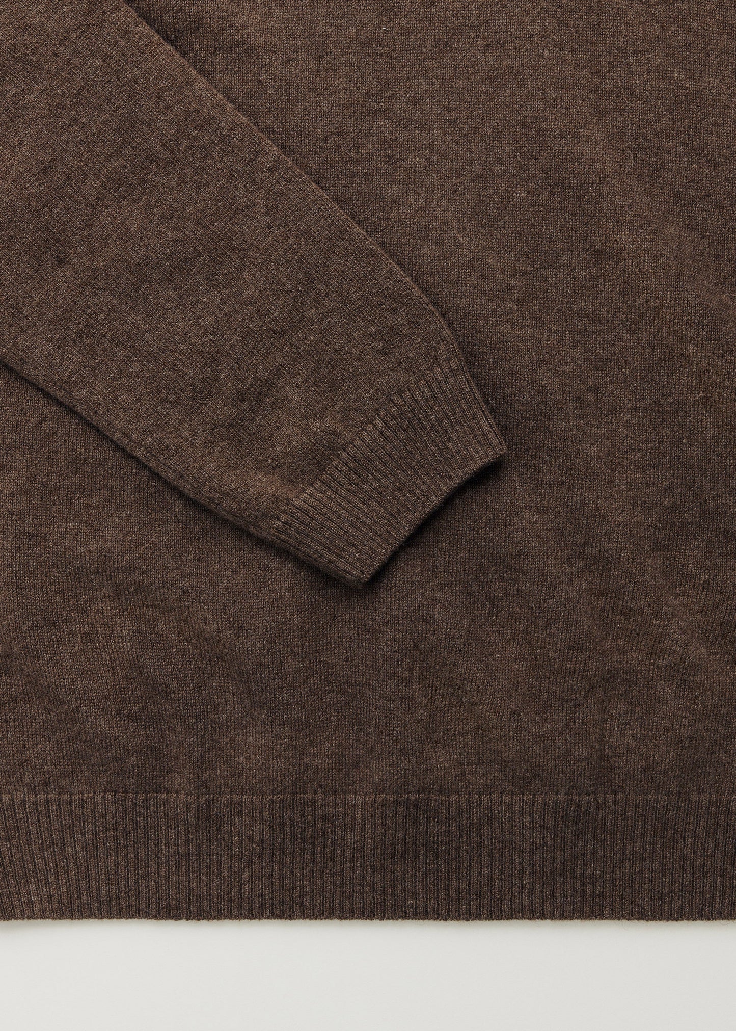 Aiayu "Leonardo sweater – pure cashmere" Pure Dark Brown