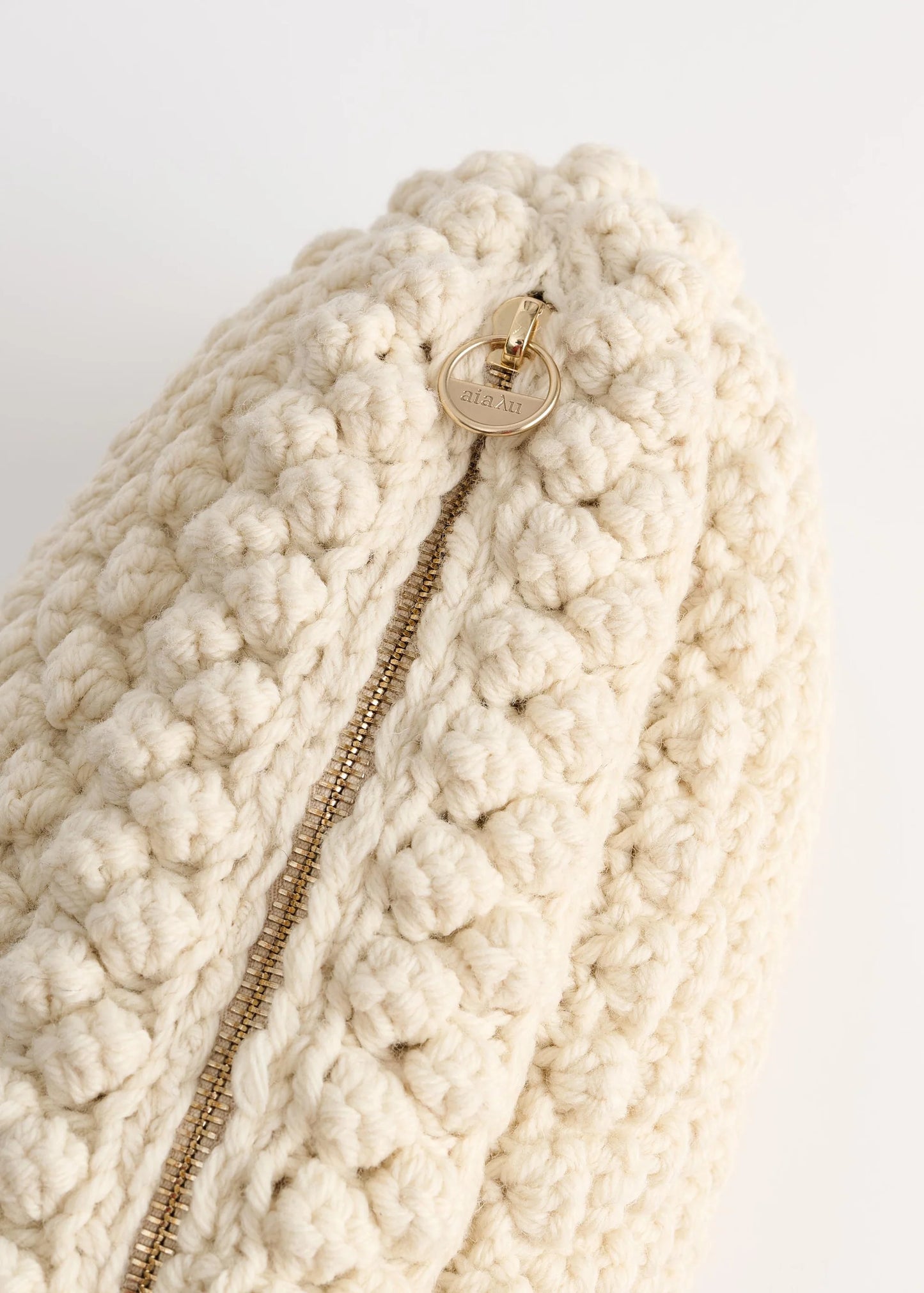 Aiayu "Linn clutch" Pure Ecru