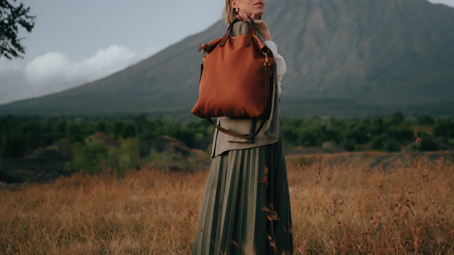 M/S Shopper, Terracotta/Cuoio