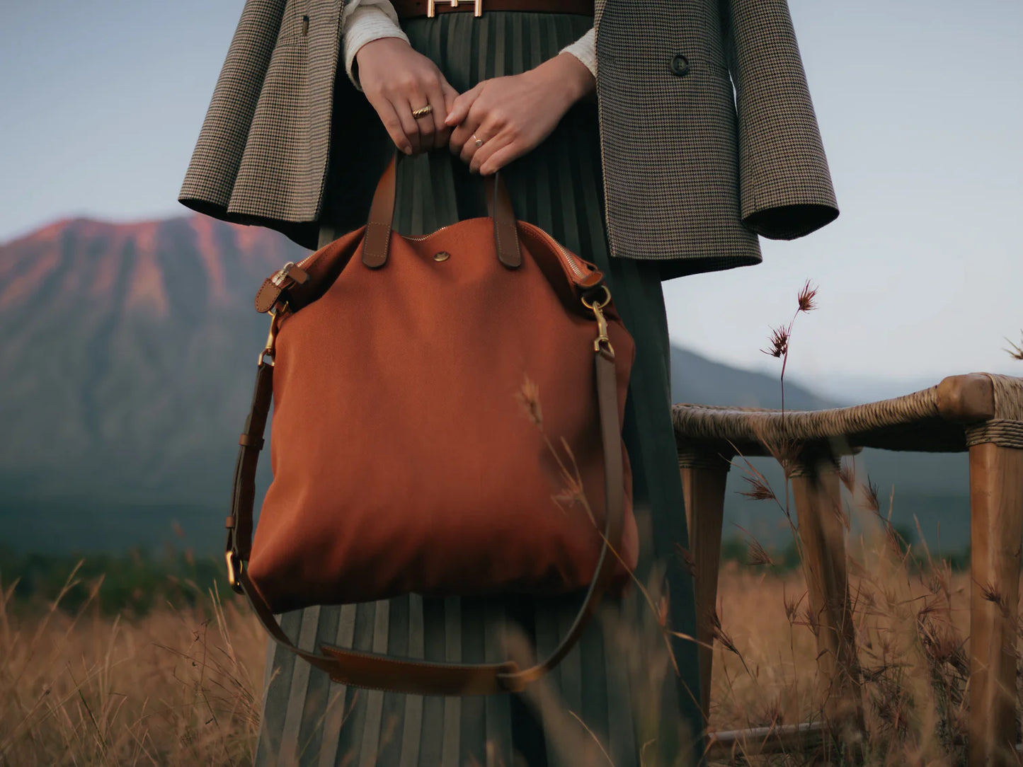 M/S Shopper, Terracotta/Cuoio