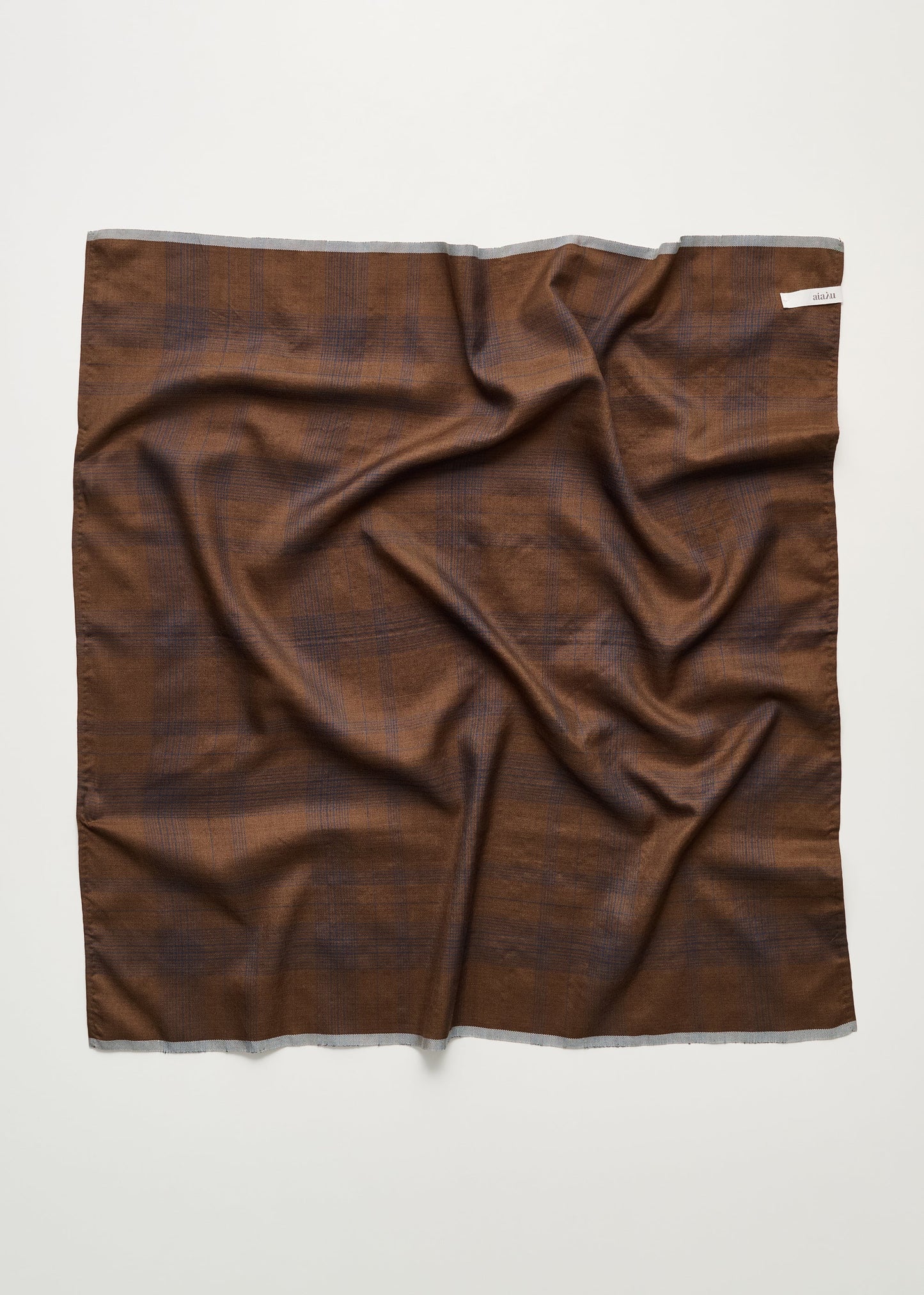 Aiayu "Malila scarf – pure silk" Mix Chocolate OS
