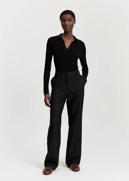 Aiayu "Milo Pant Wool" Black