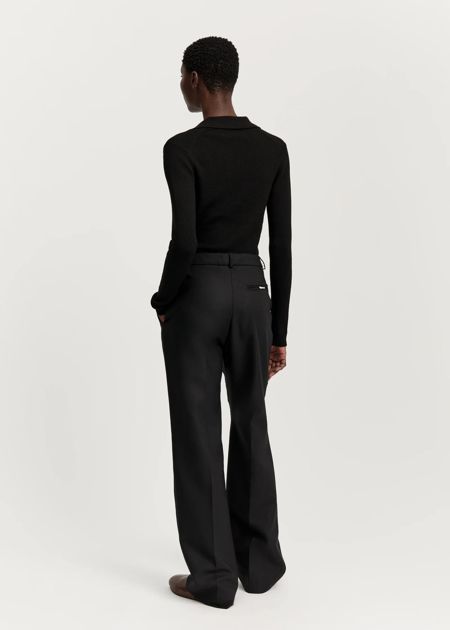 Aiayu "Milo Pant Wool" Black