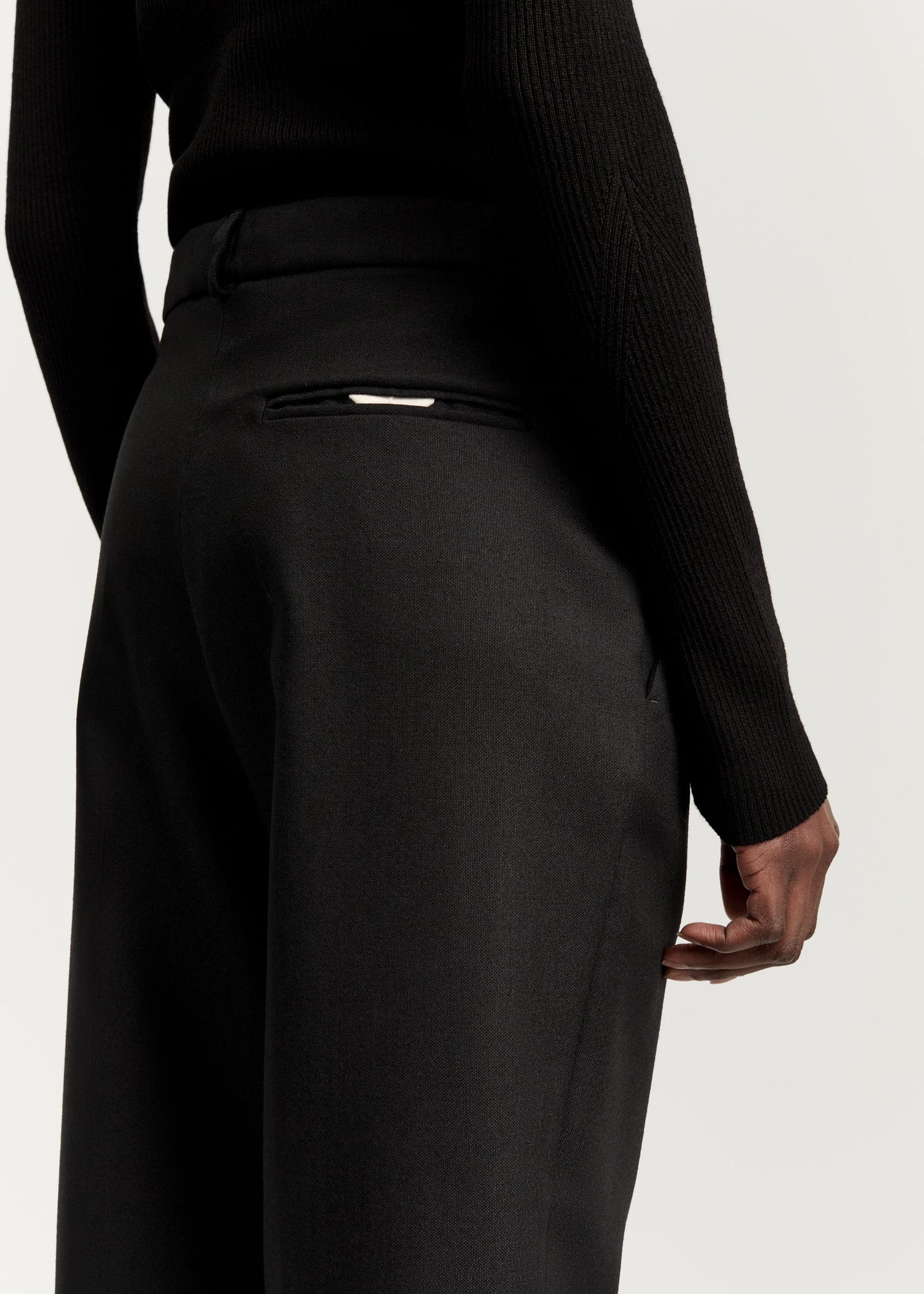 Aiayu "Milo Pant Wool" Black