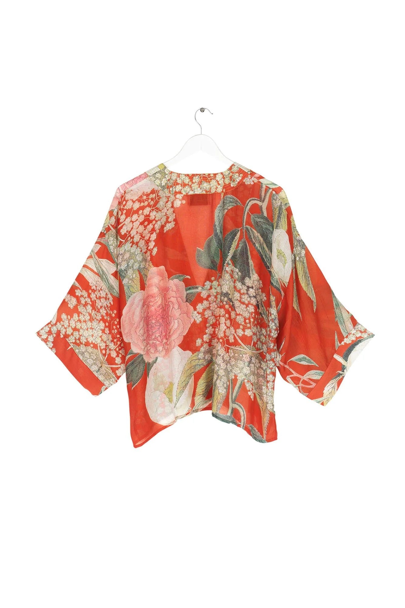 Kimono KEW Elderflower Red