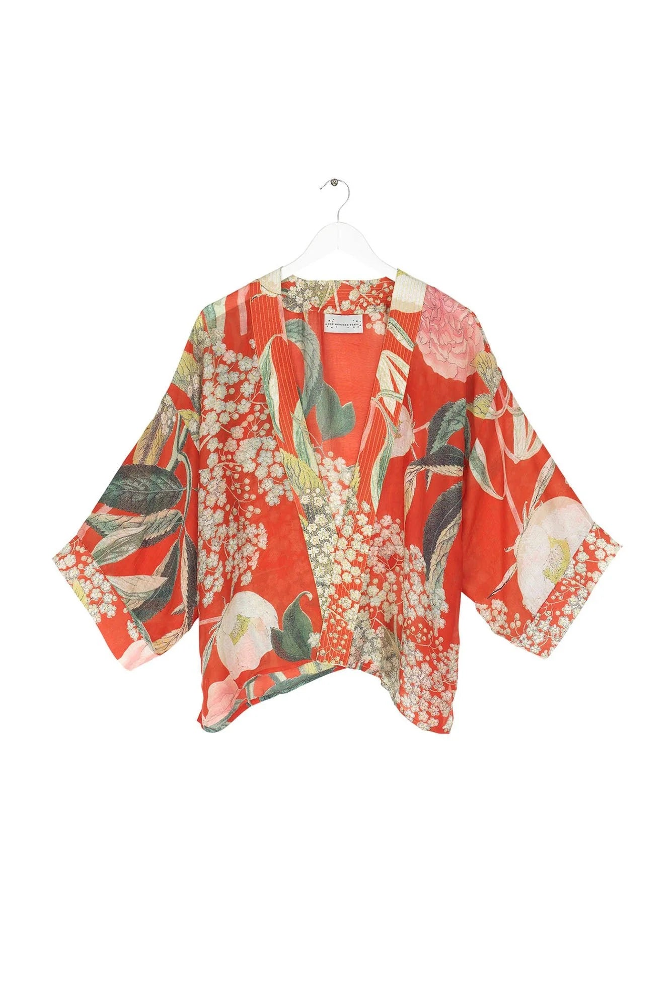 Kimono KEW Elderflower Red