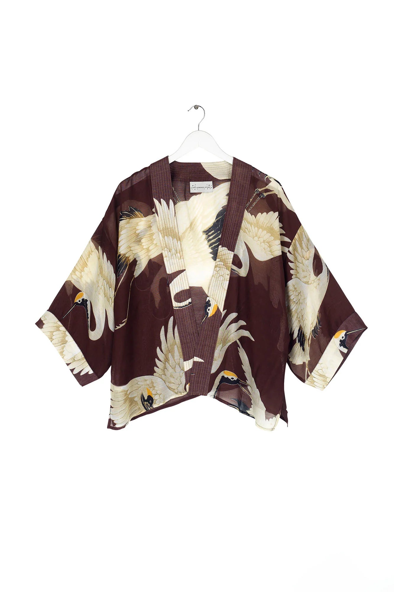 Kimono Stork Burgundy