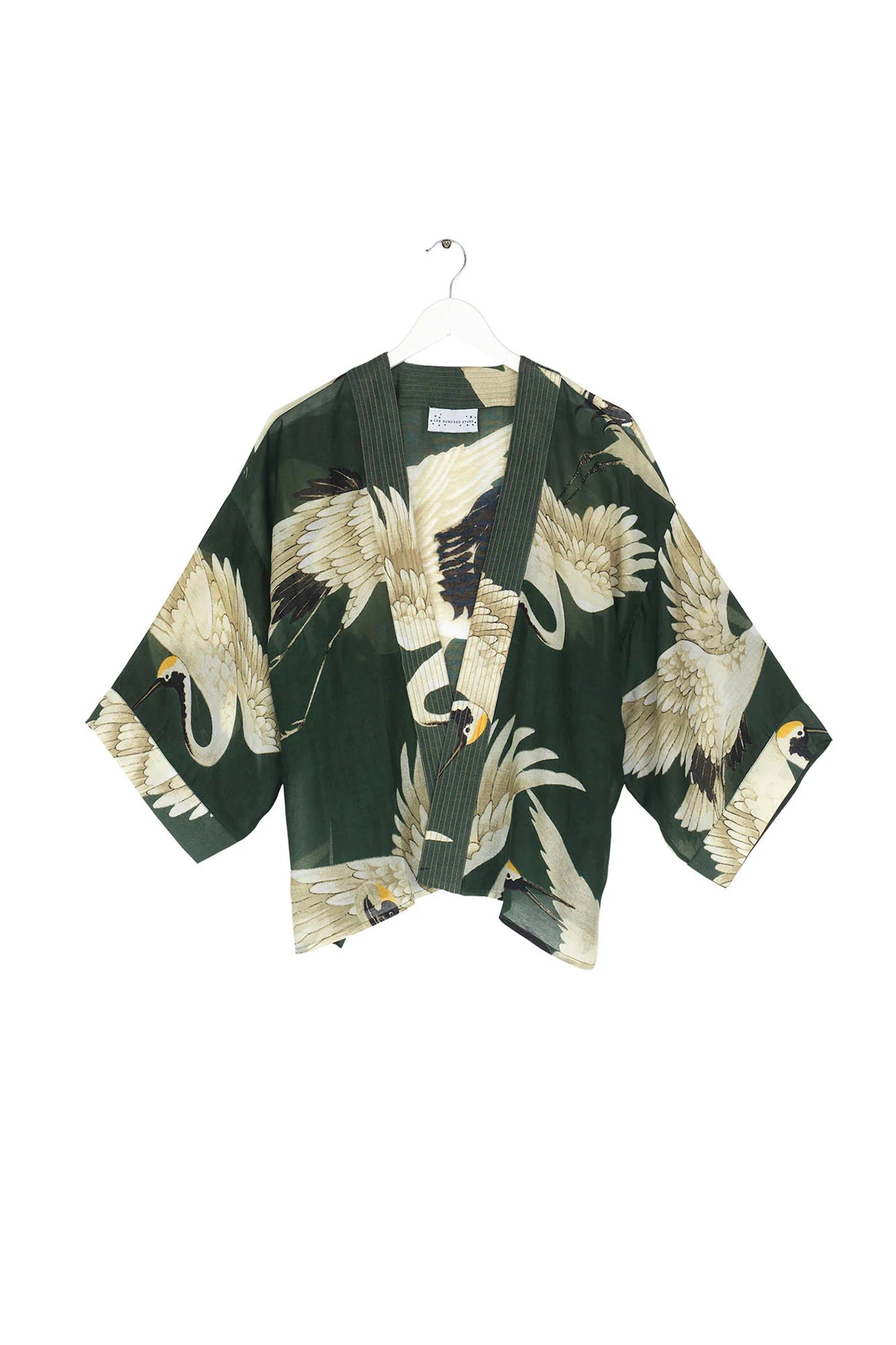 Kimono Stork Forest Green