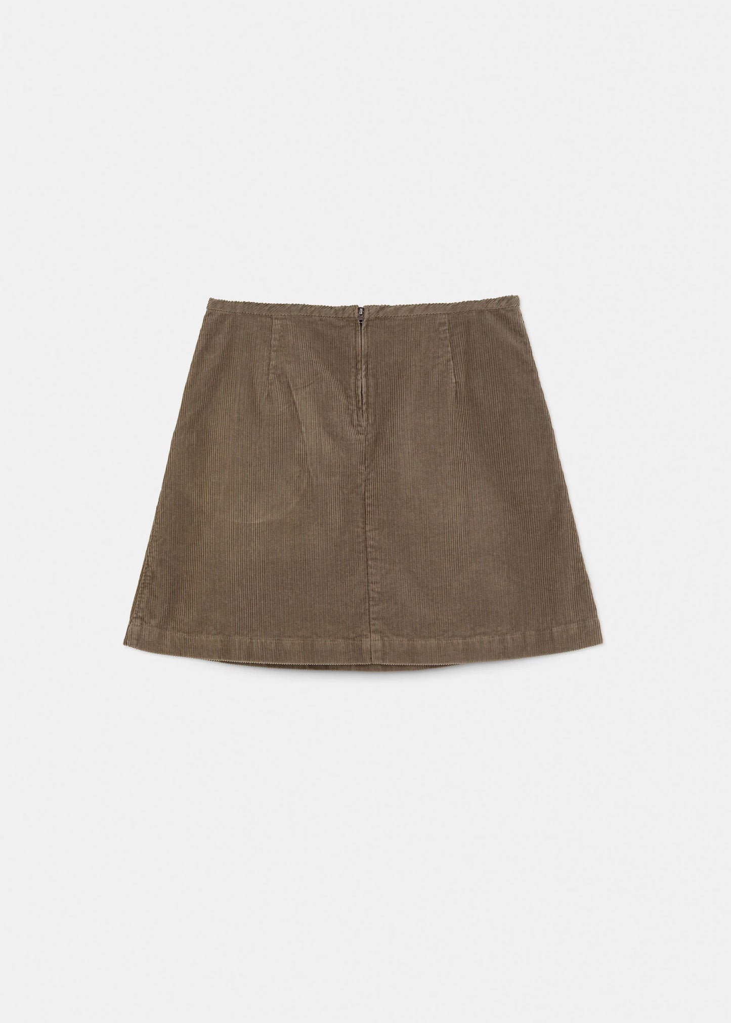 Aiayu "Mini Skirt Corduroy" Brown Khaki
