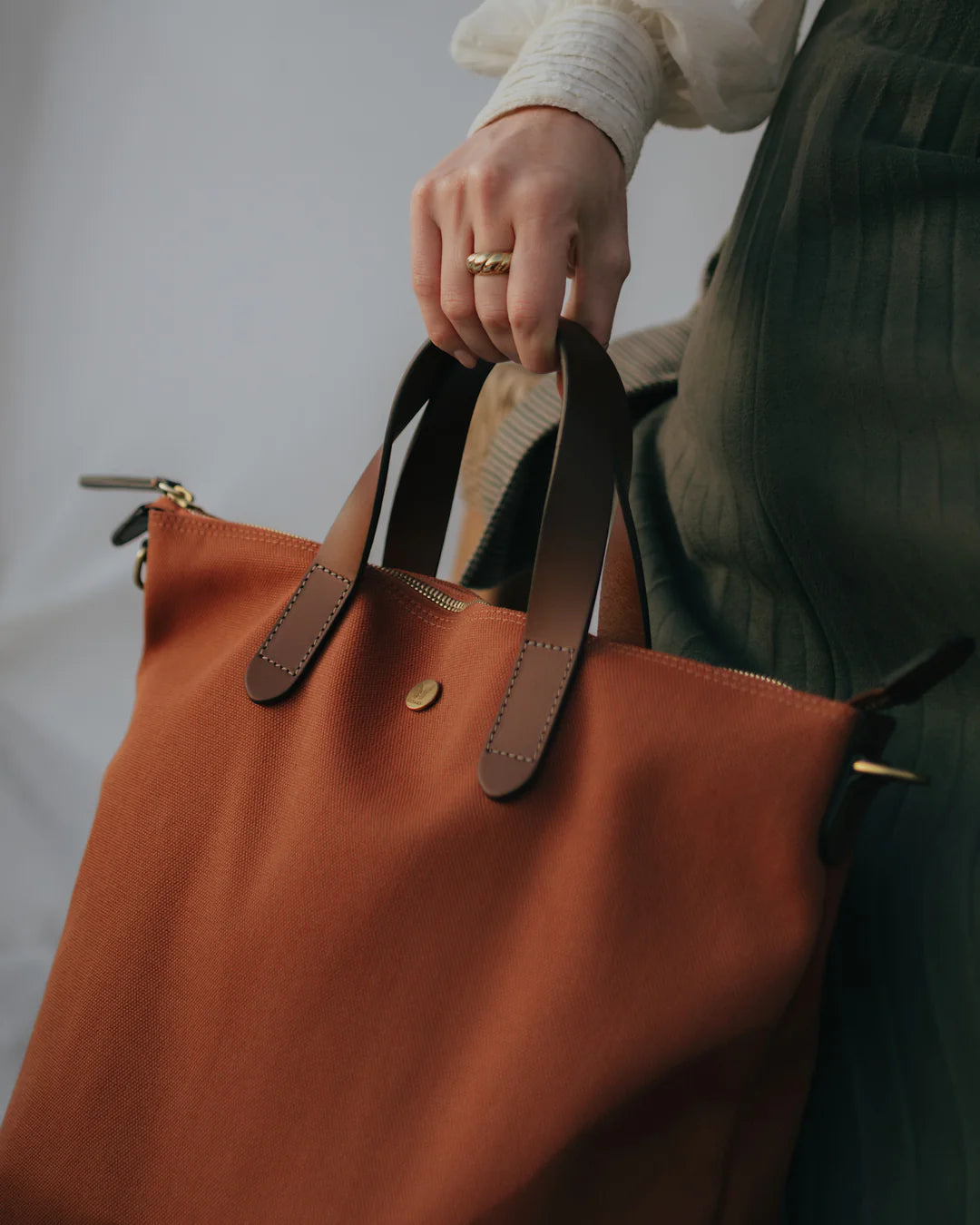 M/S Shopper, Terracotta/Cuoio