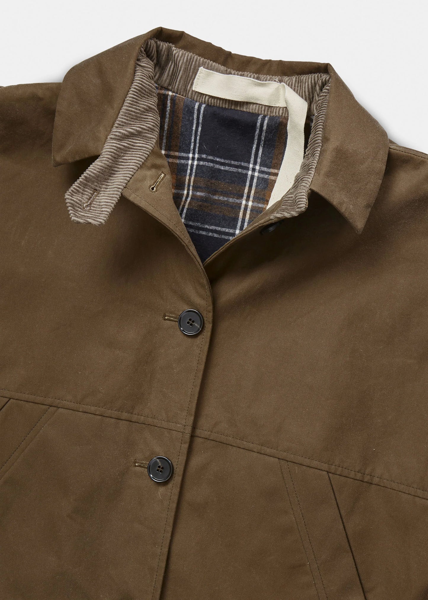 Aiayu "Moa Jacket Oilskin" Bark