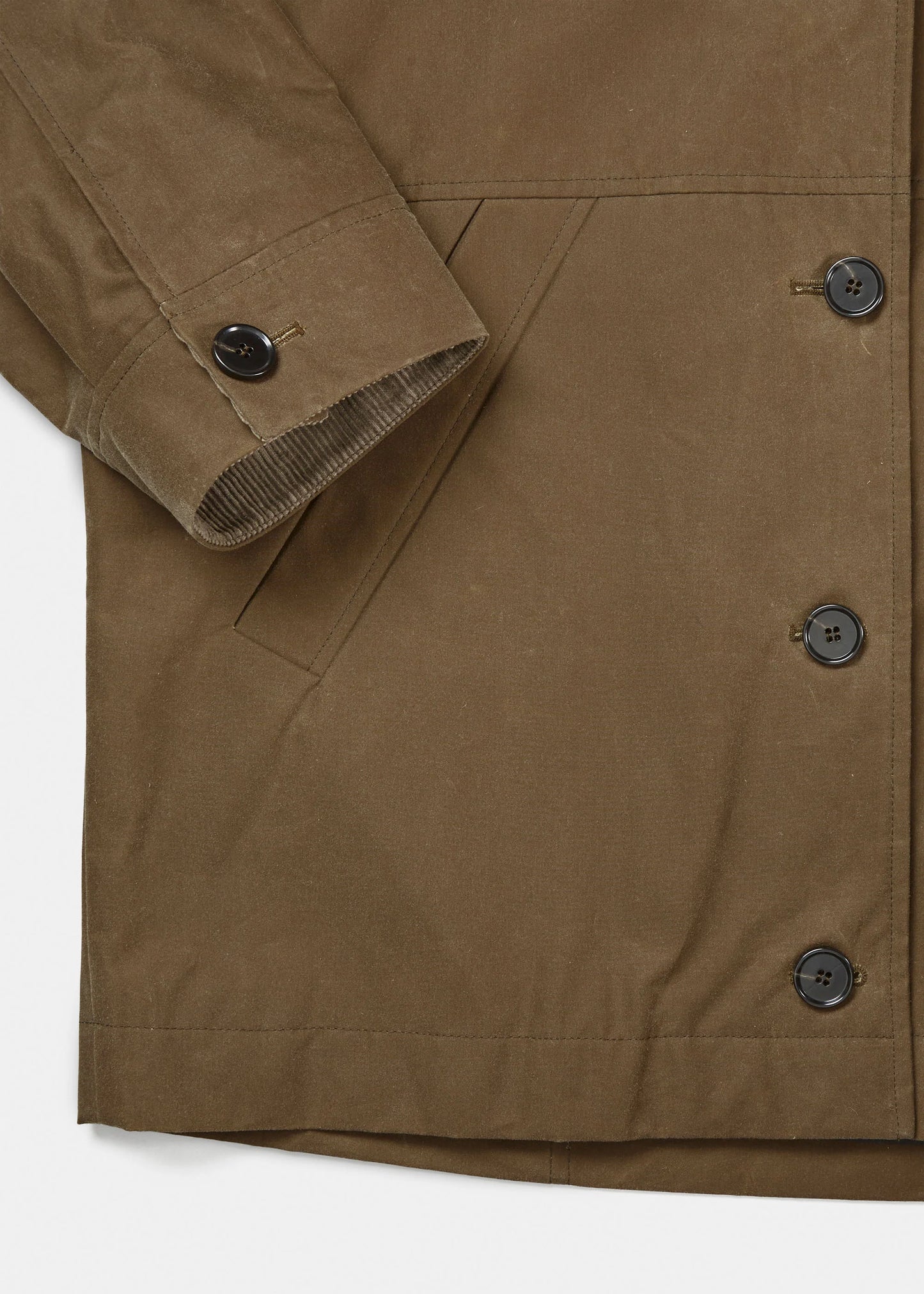 Aiayu "Moa Jacket Oilskin" Bark
