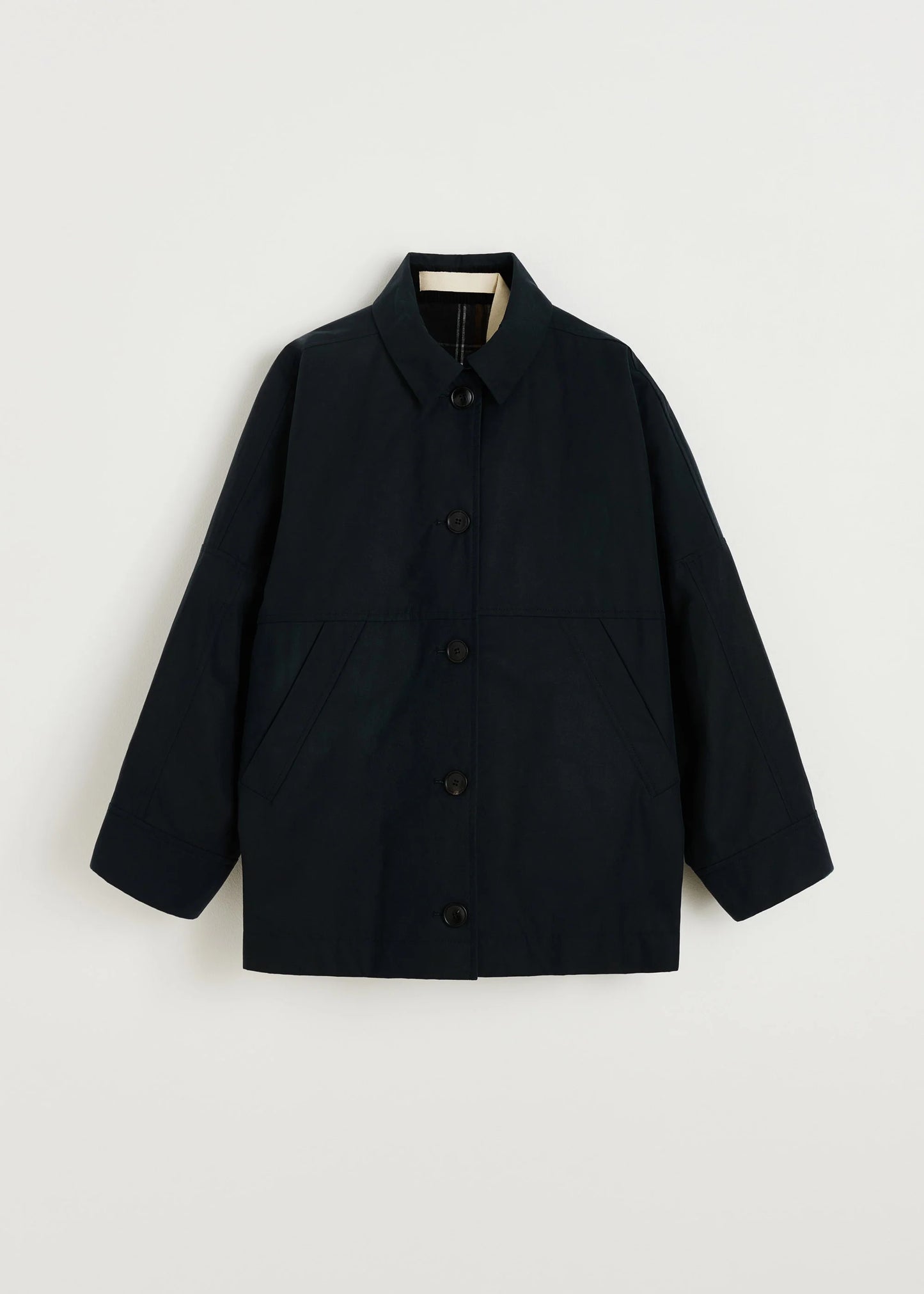 Aiayu "Moa Jacket Oilskin" Navy