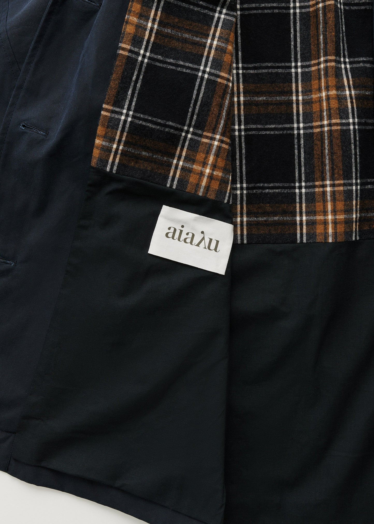 Aiayu "Moa Jacket Oilskin" Navy
