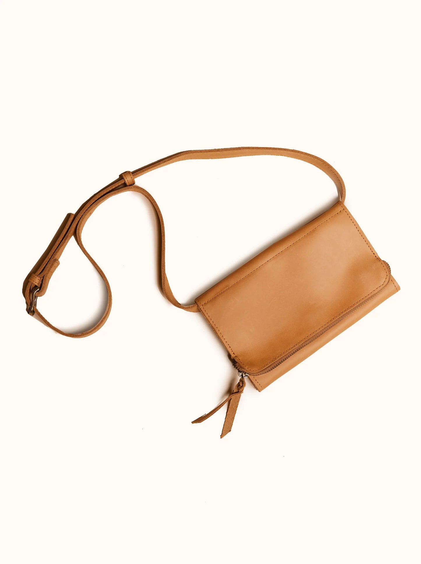 Monique crossbody Cognac