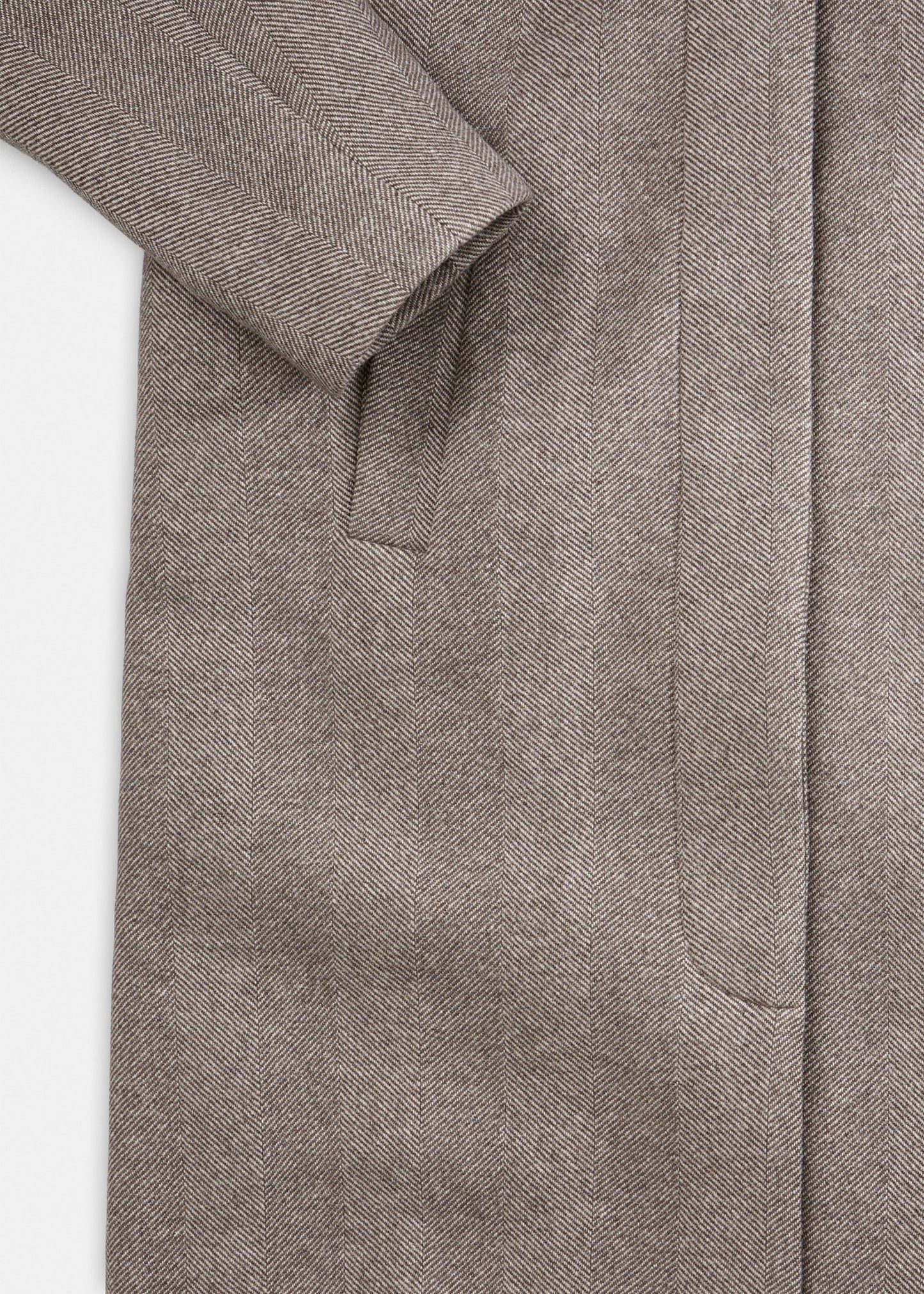 Aiayu "Noah Coat" Herringbone