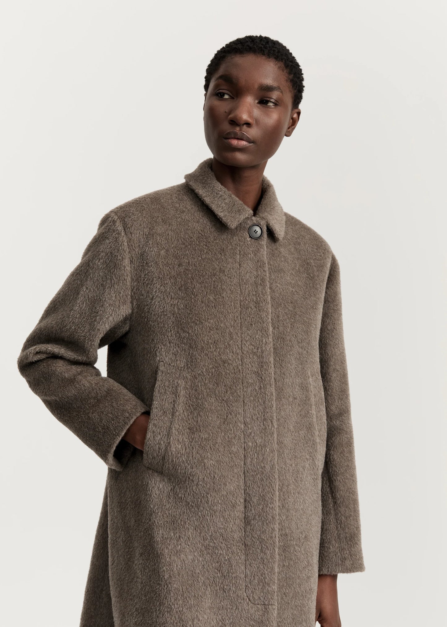 Aiayu "Noor coat wool" Yak Melange