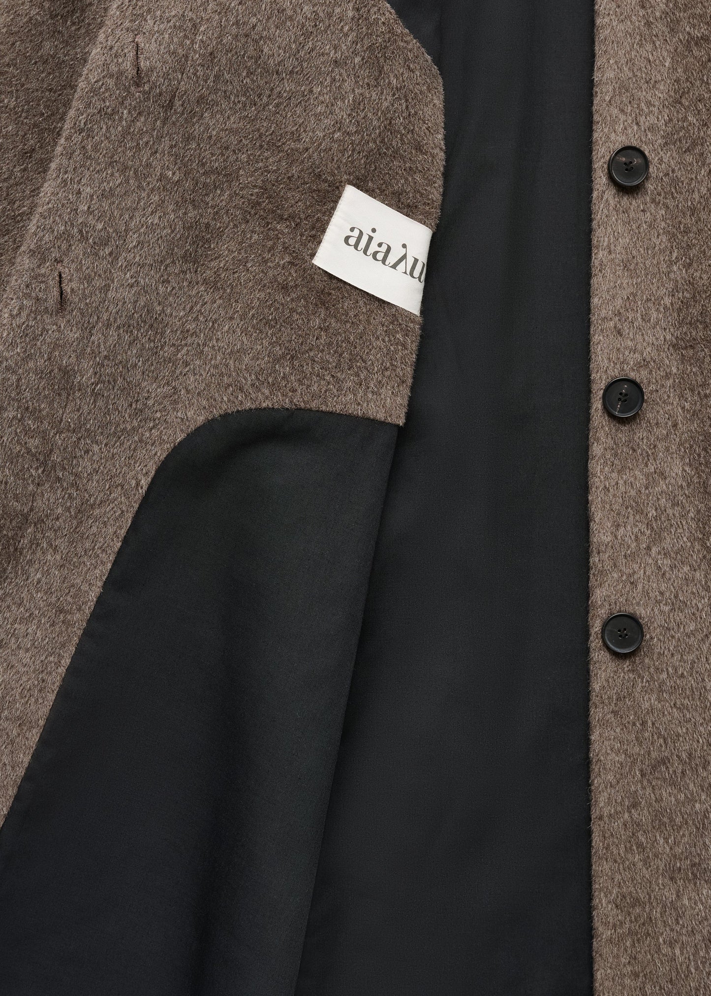 Aiayu "Noor coat wool" Yak Melange