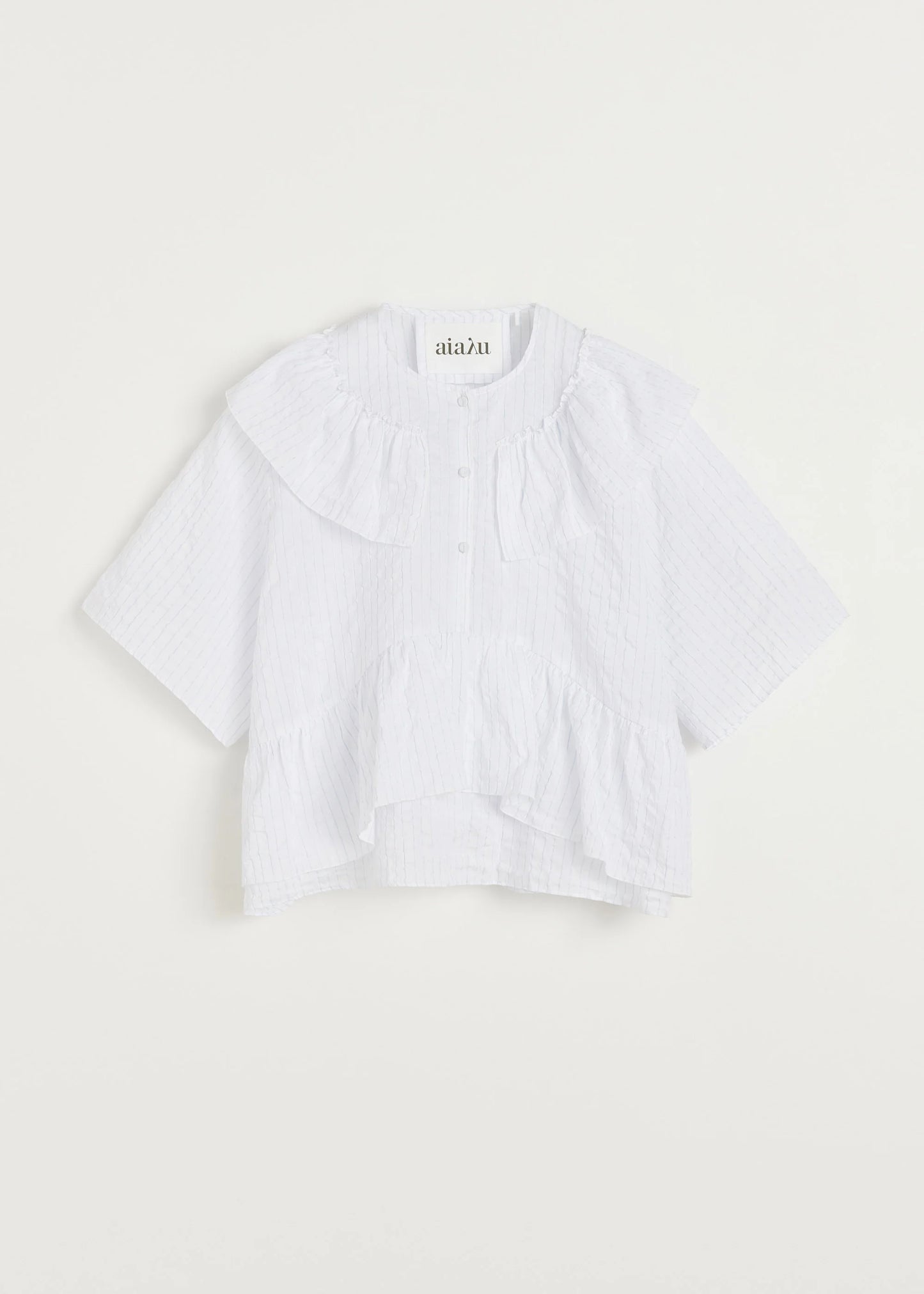 Aiayu "Olly top - silk blend" White