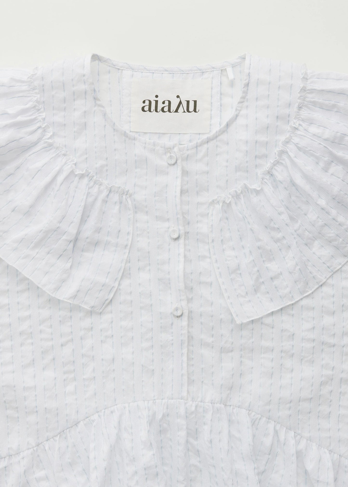 Aiayu "Olly top - silk blend" White
