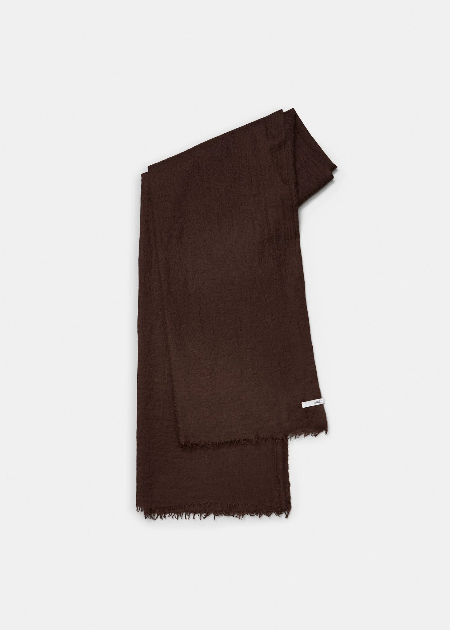 Aiayu "Poon Scarf 125x175" Chocolate