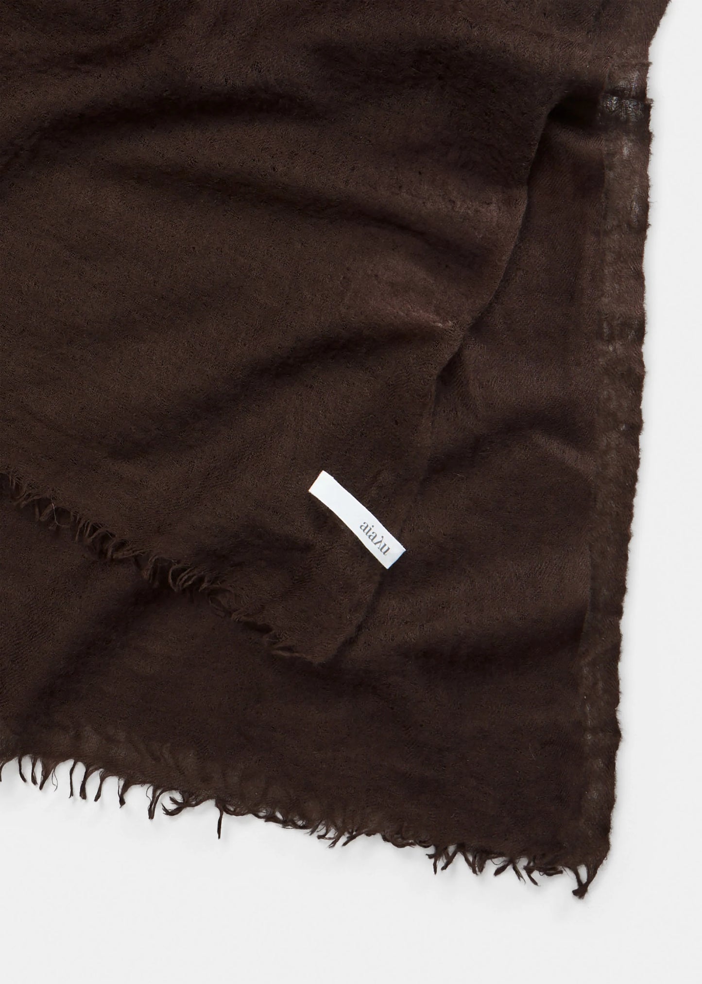 Aiayu "Poon Scarf 125x175" Chocolate