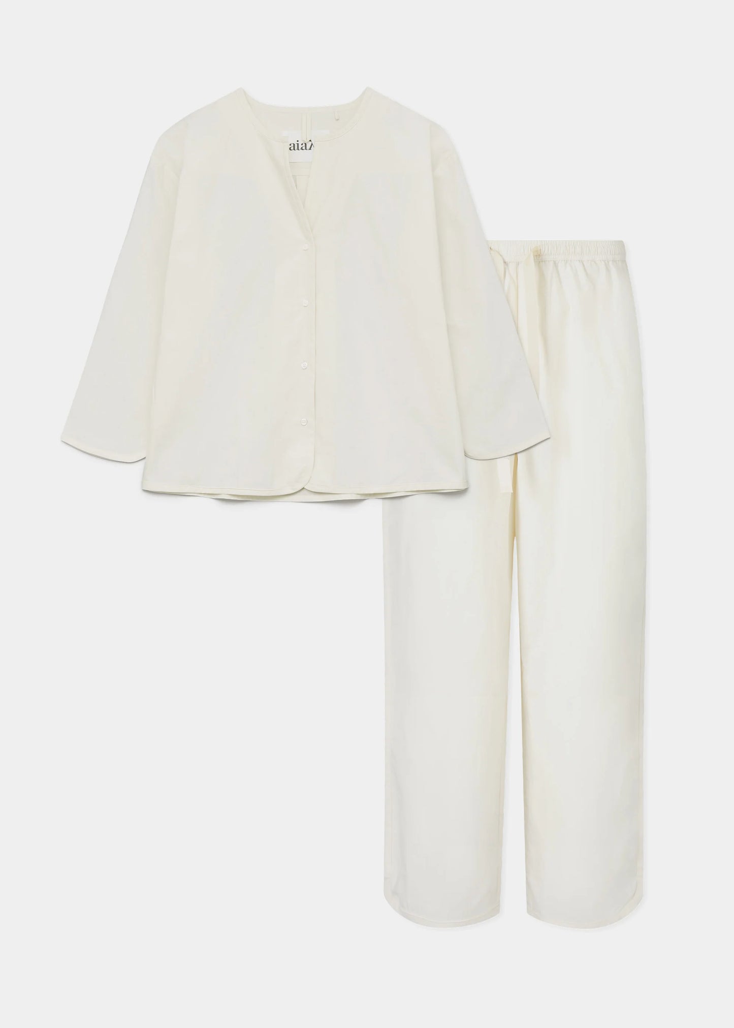 Aiayu "Pyjamas Poplin" Pure Ecru