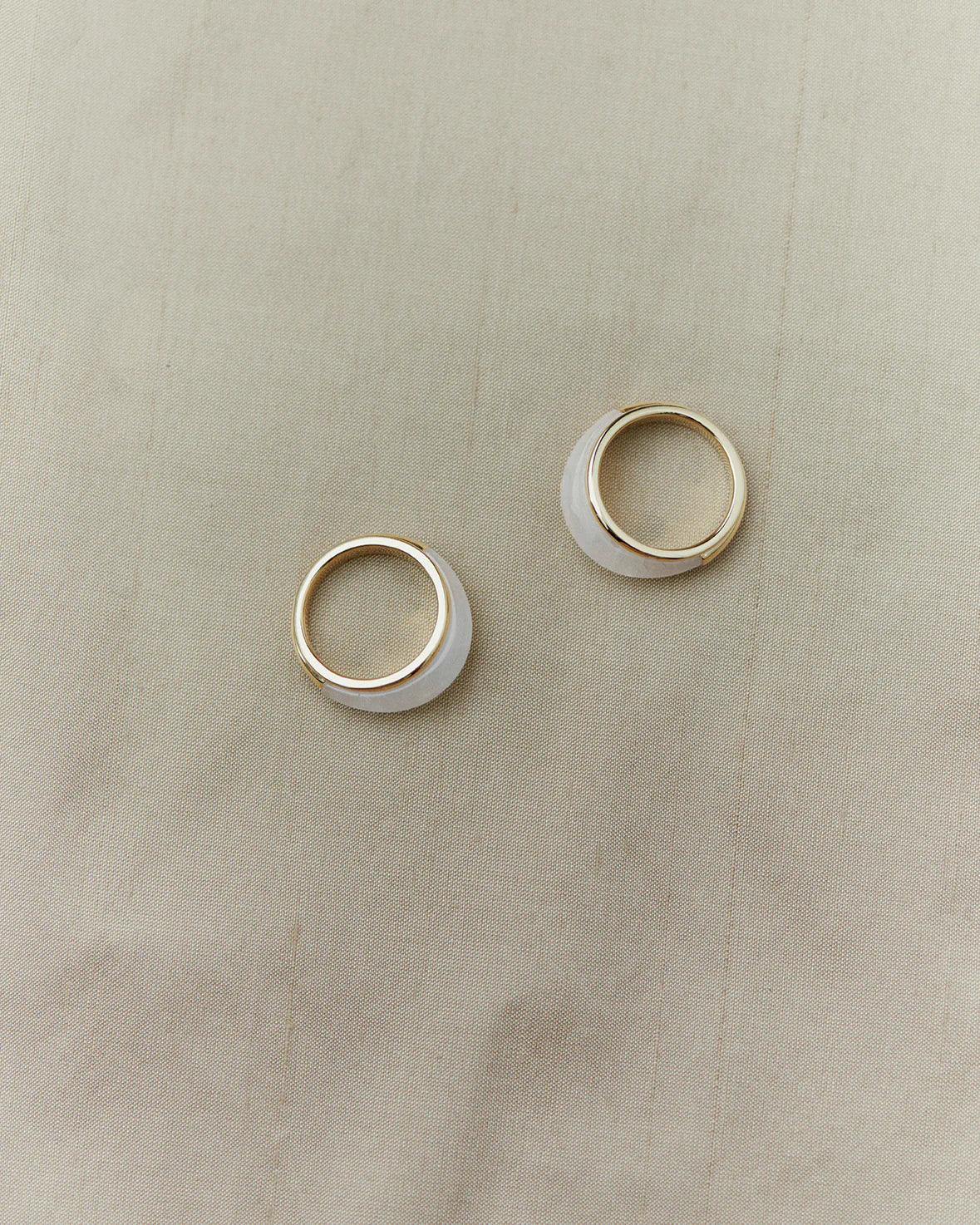 Ragbag, Datura Ring, gold plating