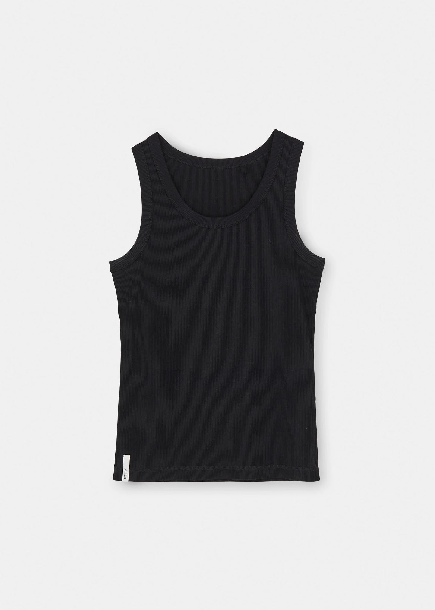 Aiayu "Rib tank top" Black
