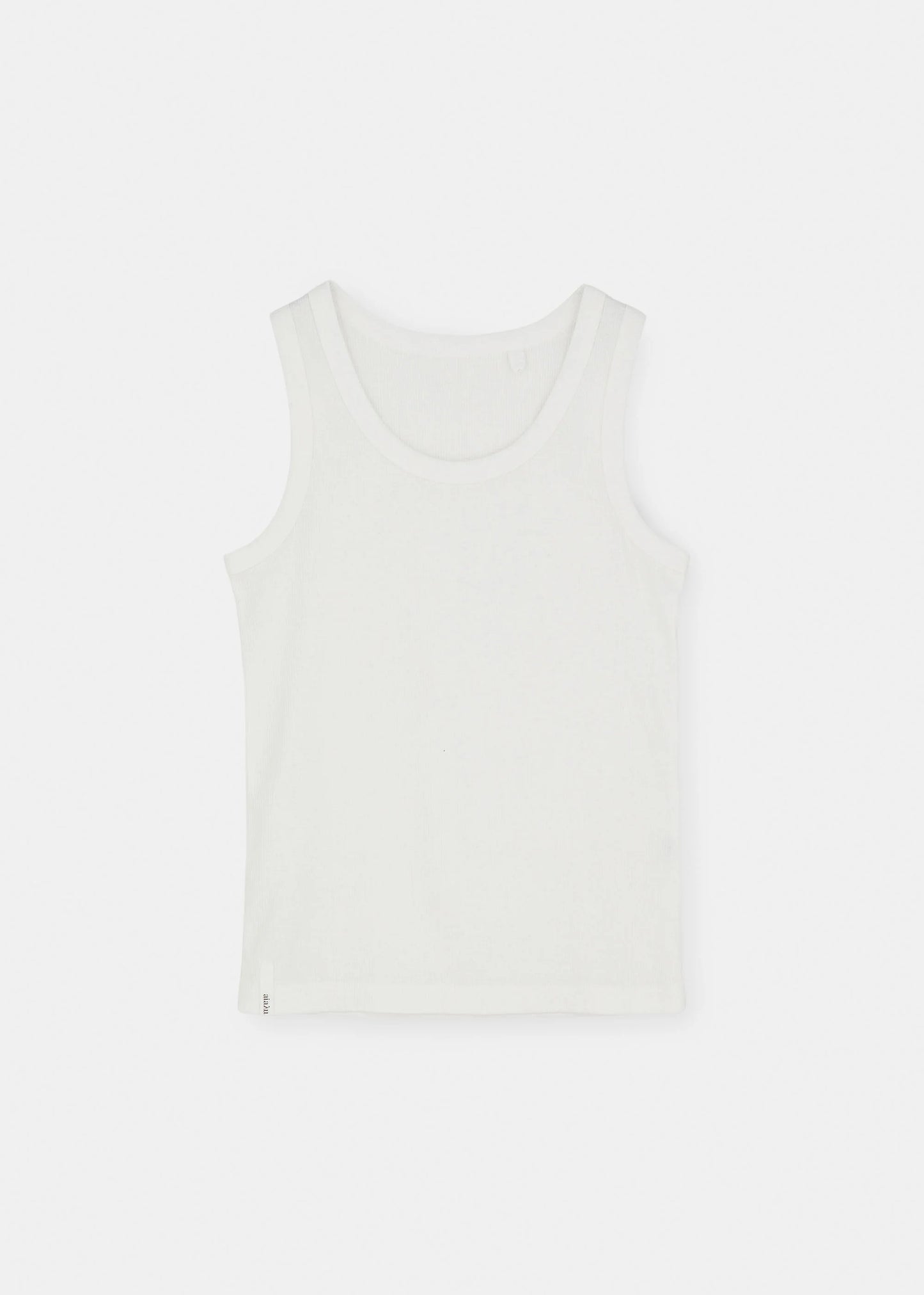 Aiayu "Rib Tank" Off White
