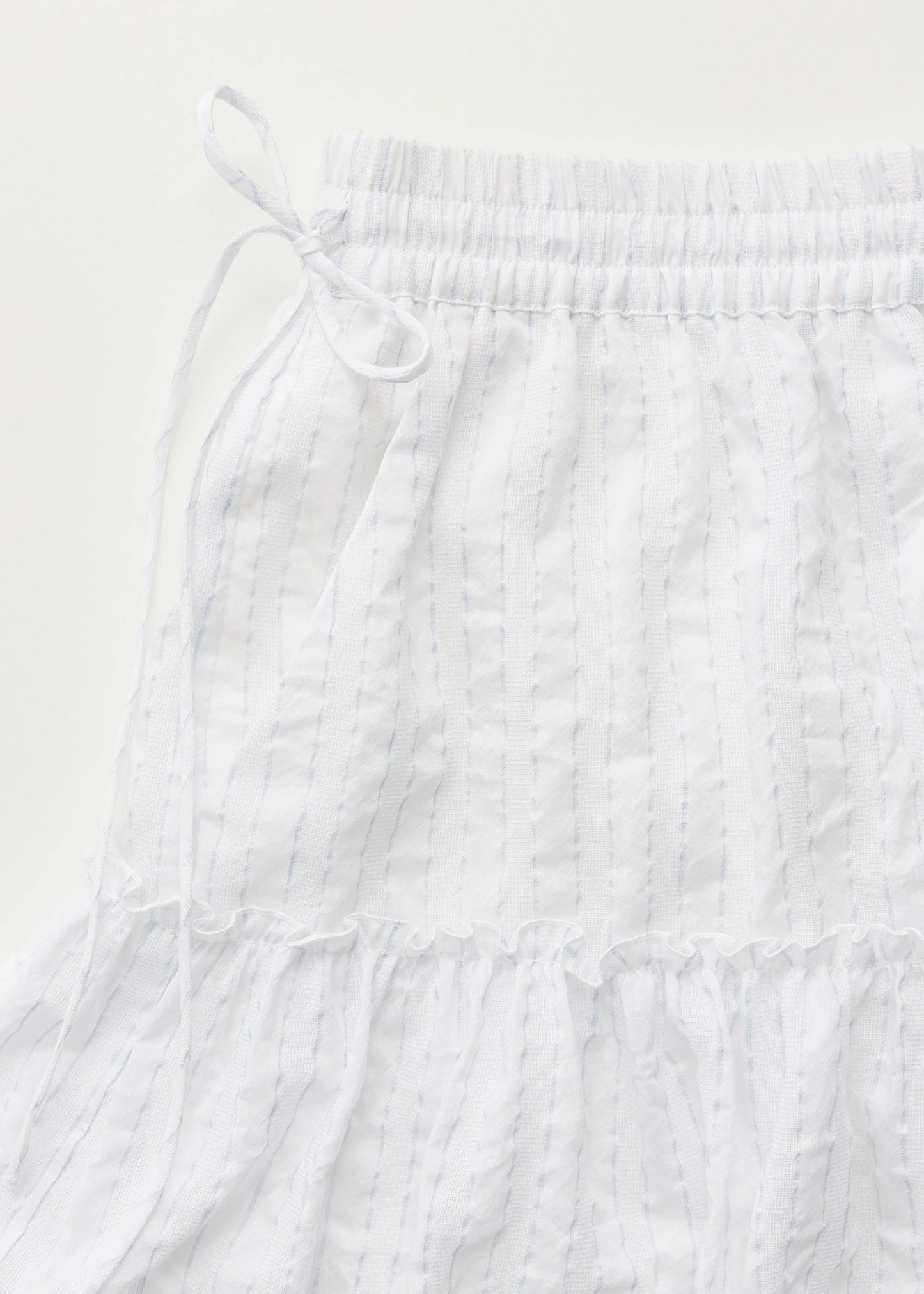Aiayu "Ricca skirt - silk blend" White