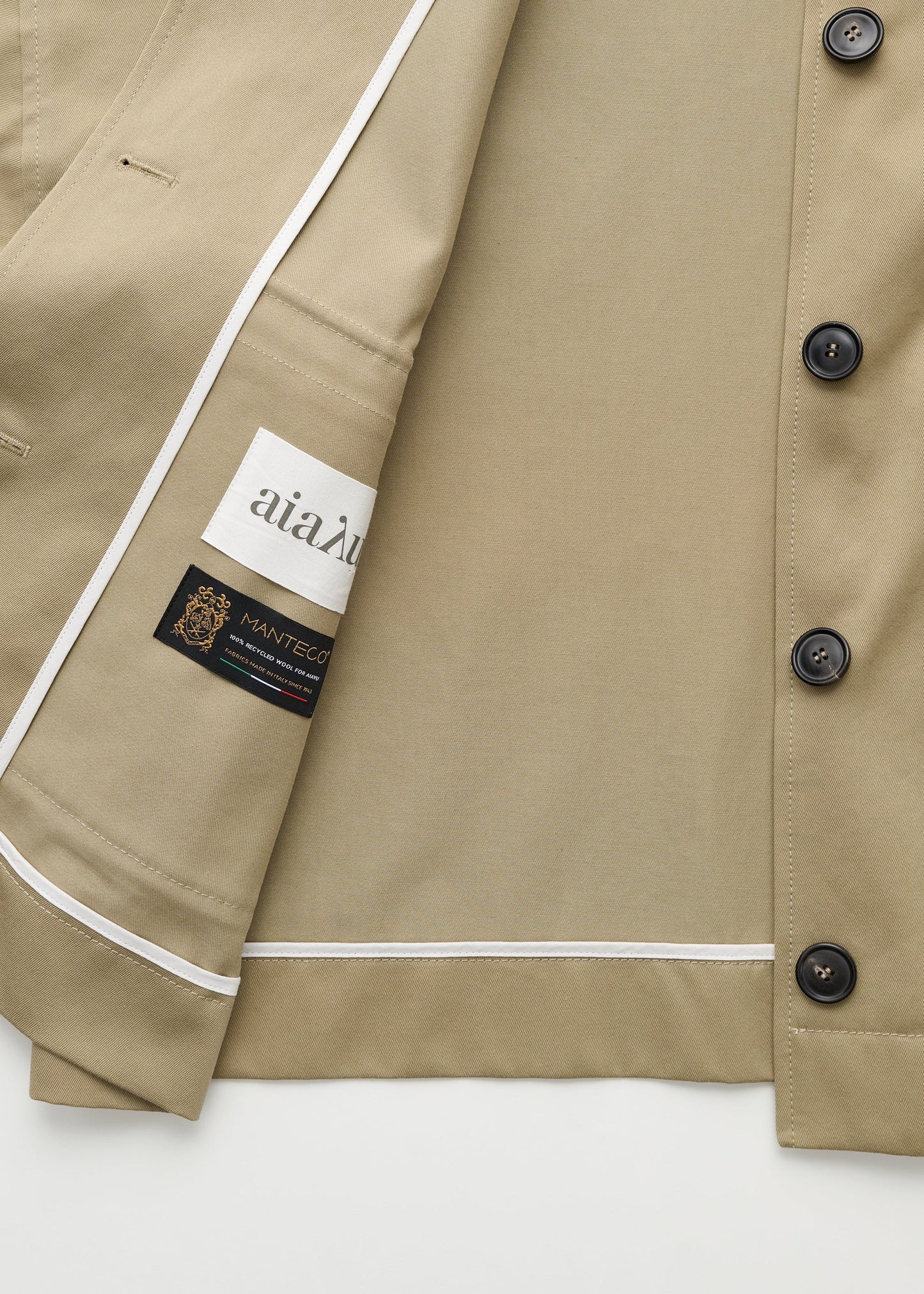 Aiayu "Ritu jacket twill" Classic Khaki
