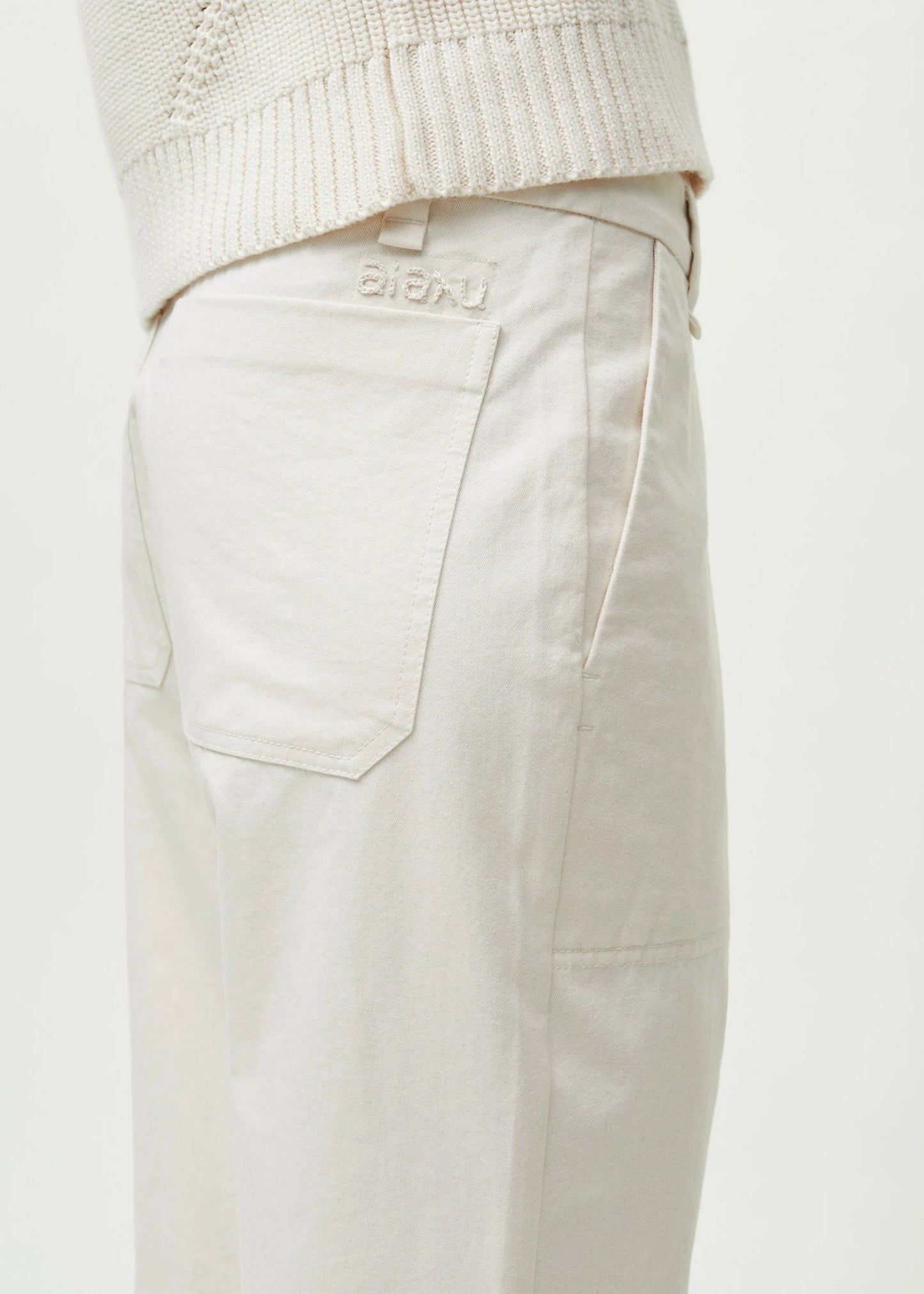 Aiayu "River pant" Pure Ecru