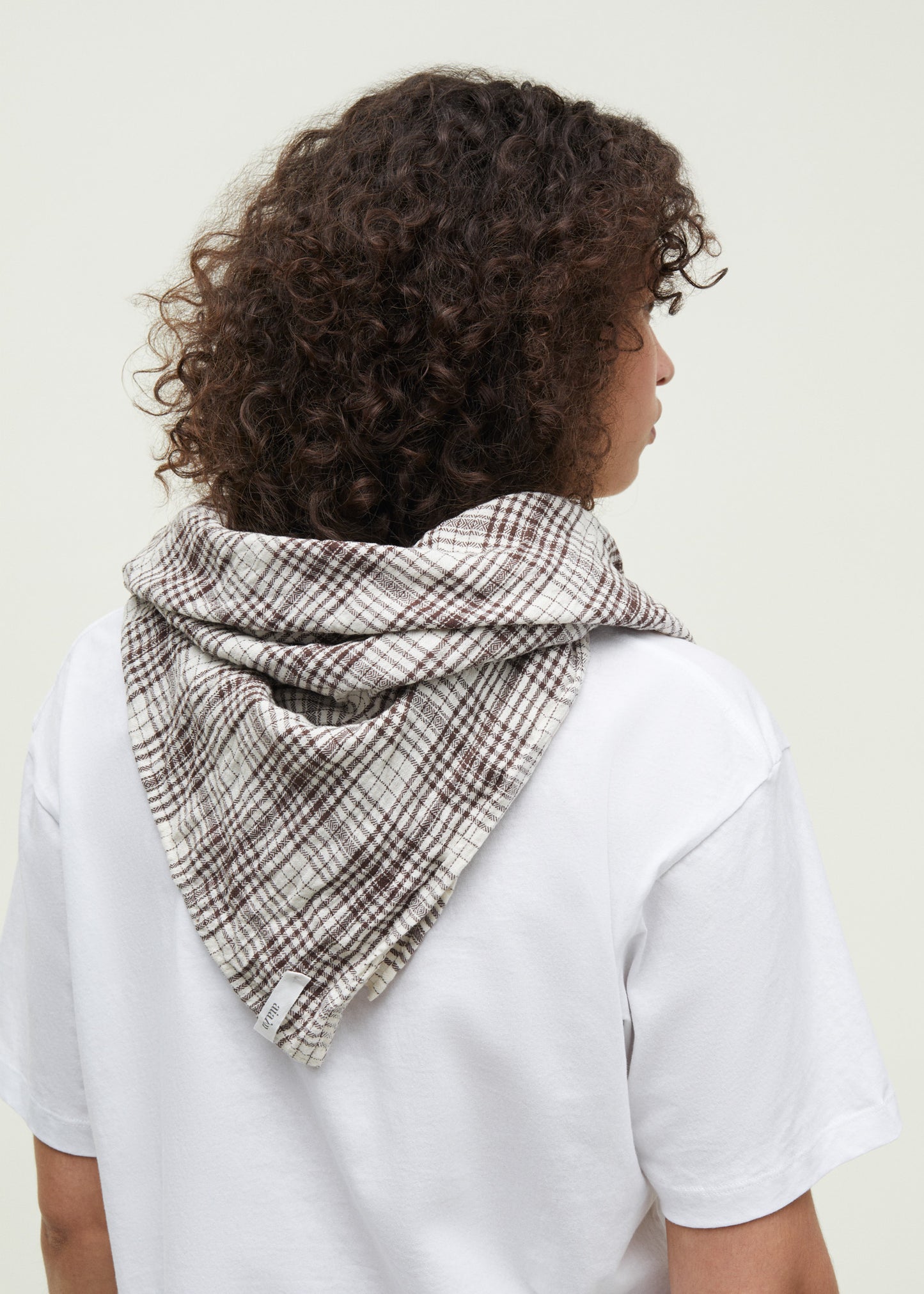 Aiayu "Sadao scarf" Dark brown