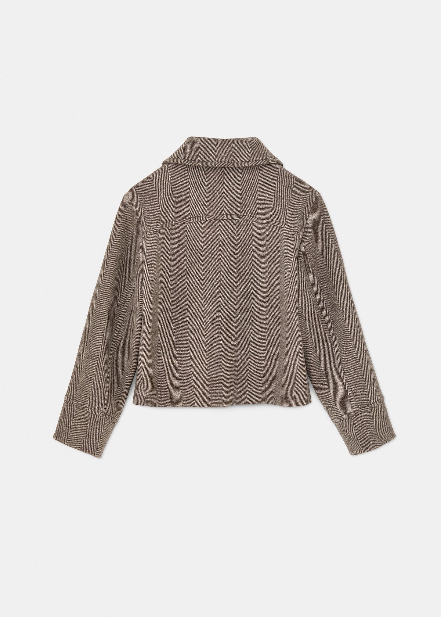 Aiayu "Short Wool Jacket" Herringbone
