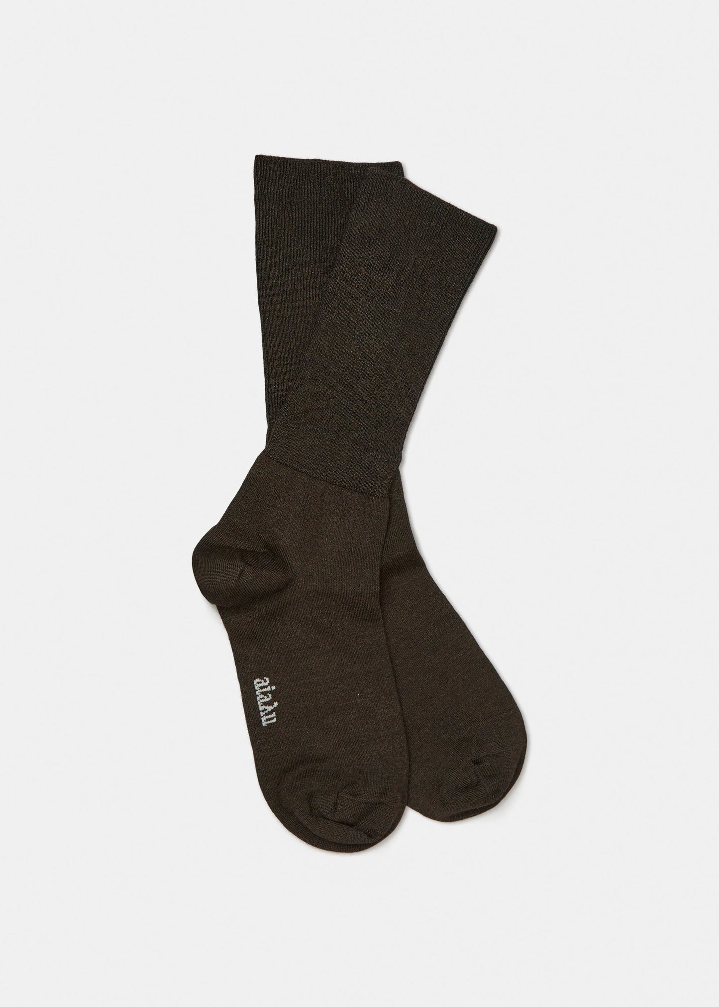 Aiayu "Silk Socks" Dark Brown