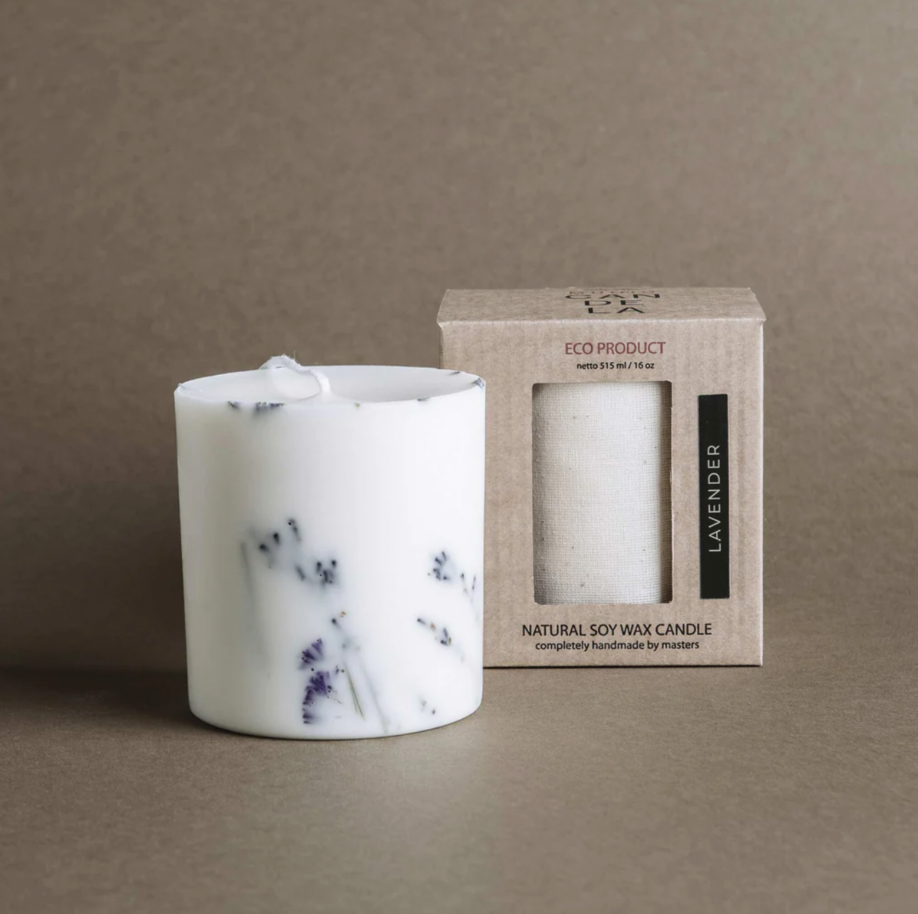 Soyalys, Lavender Candle, handmade