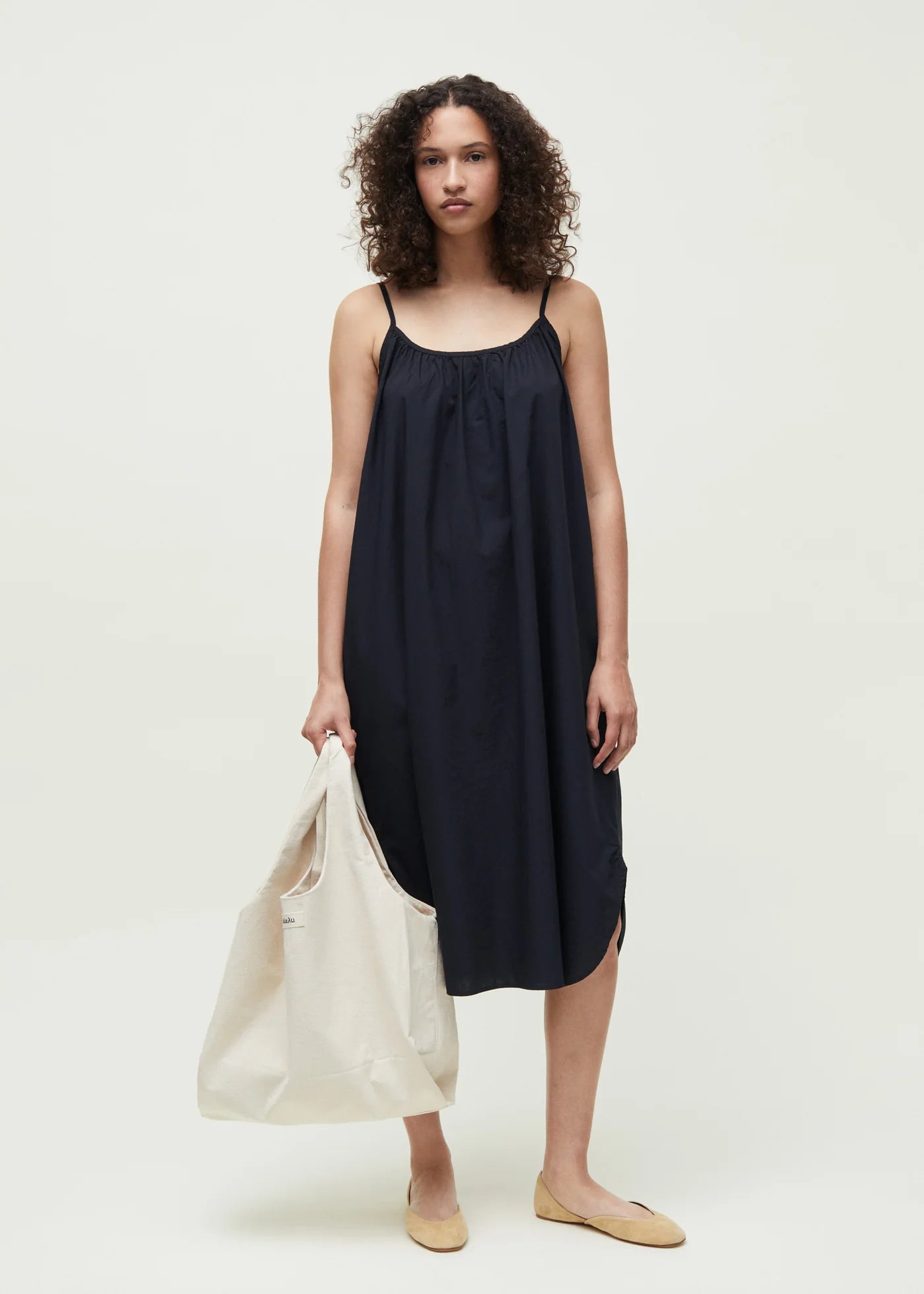Aiayu "Strap Dress" Black Navy