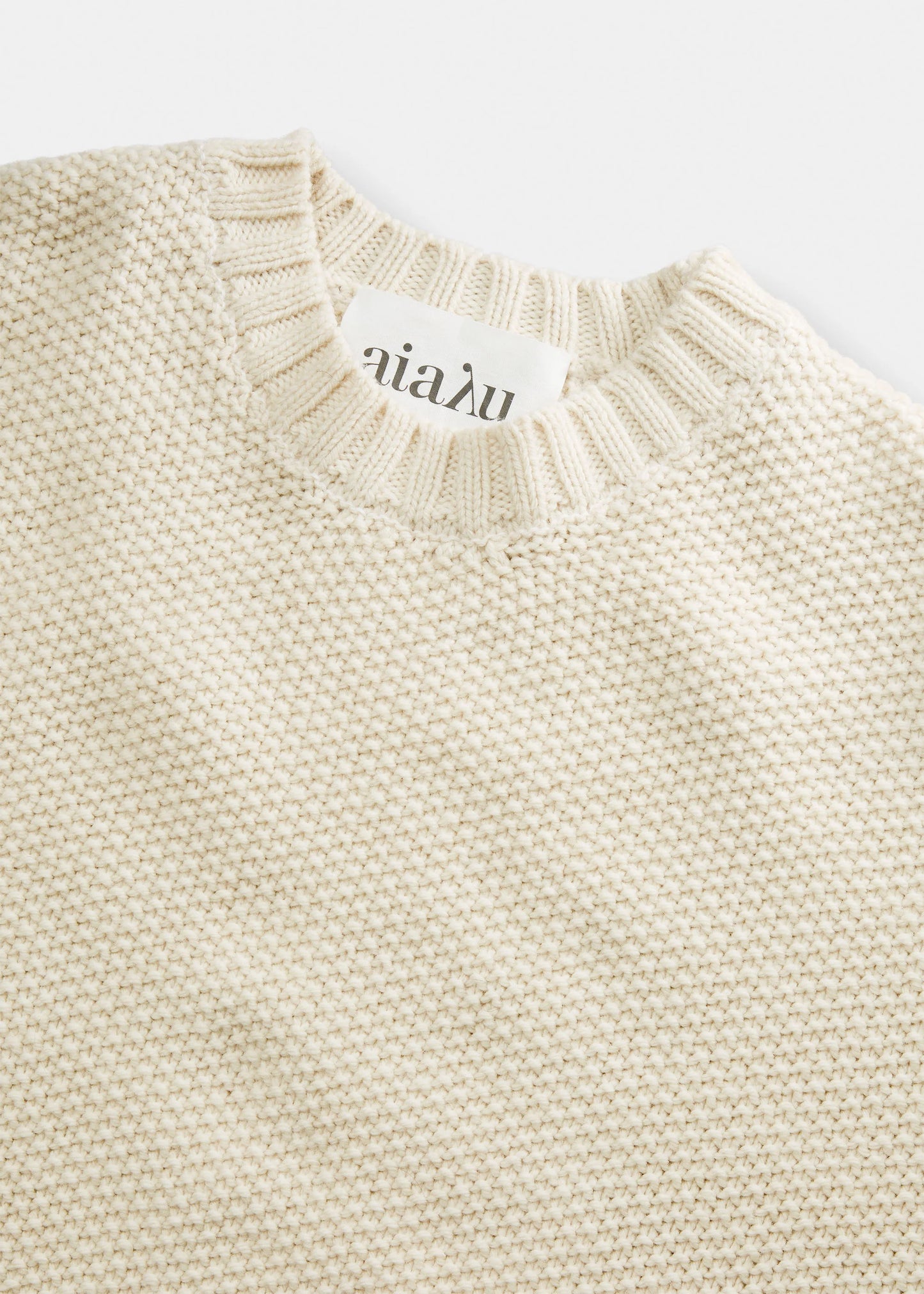 Aiayu "Vetla wool sweater" Pure Ecru