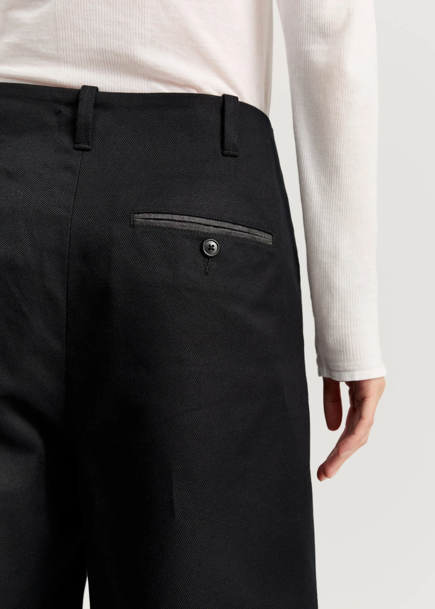 Aiayu "Willy Pant Twill" Black