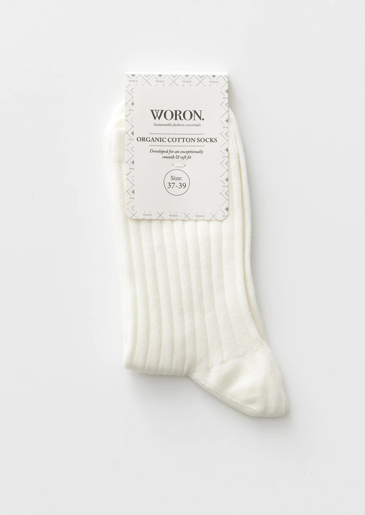 Organic Cotton Socks- Off White