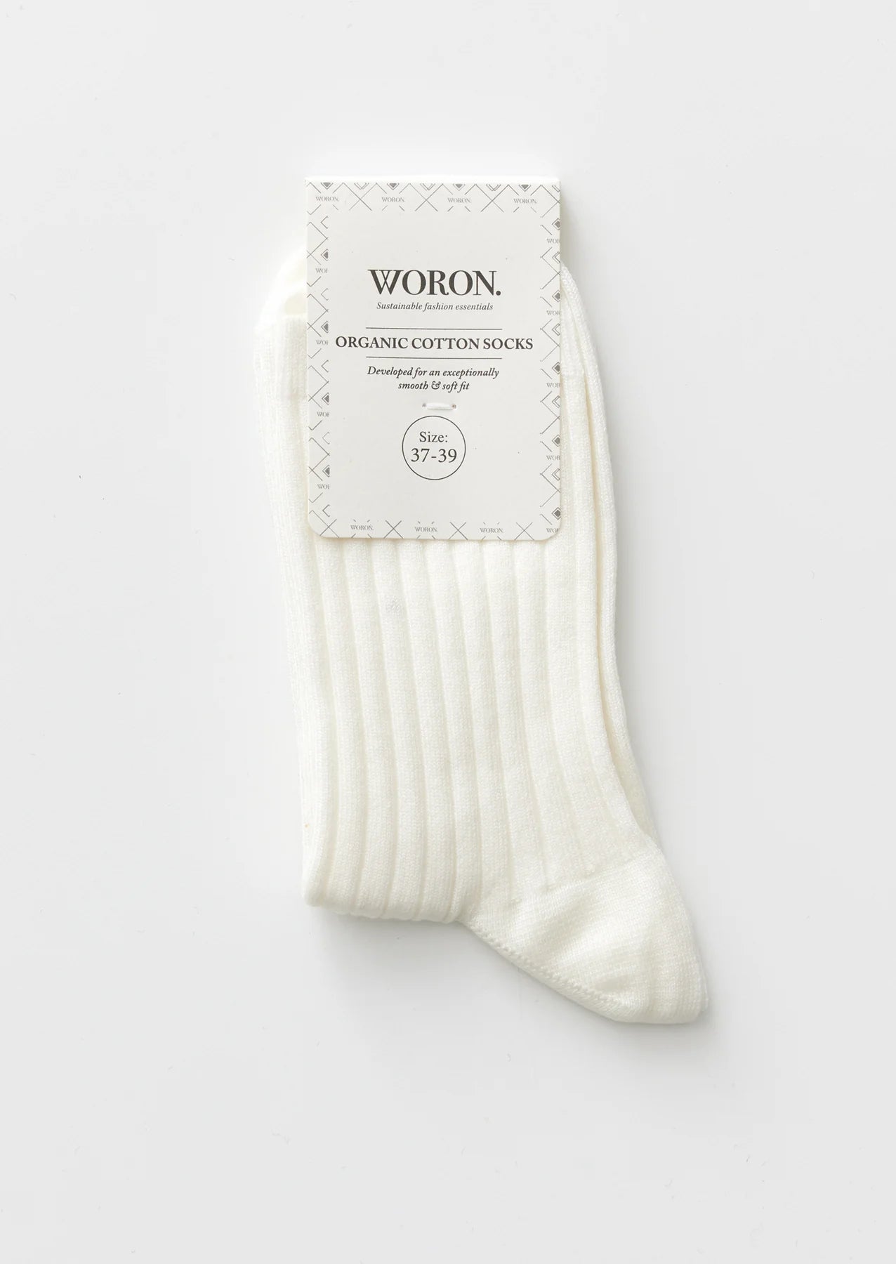 Organic Cotton Socks- Off White