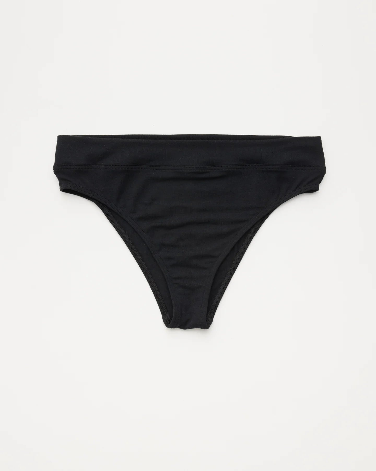 super stretch, modal Hi Cut Panties- Black