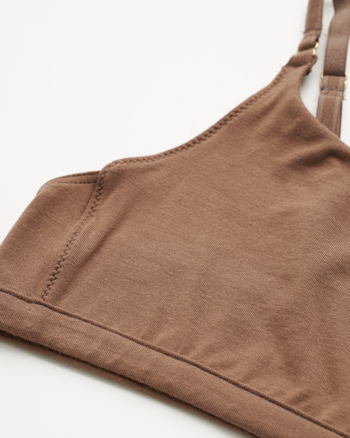 padding free Super Stretch Bralette- Acorn