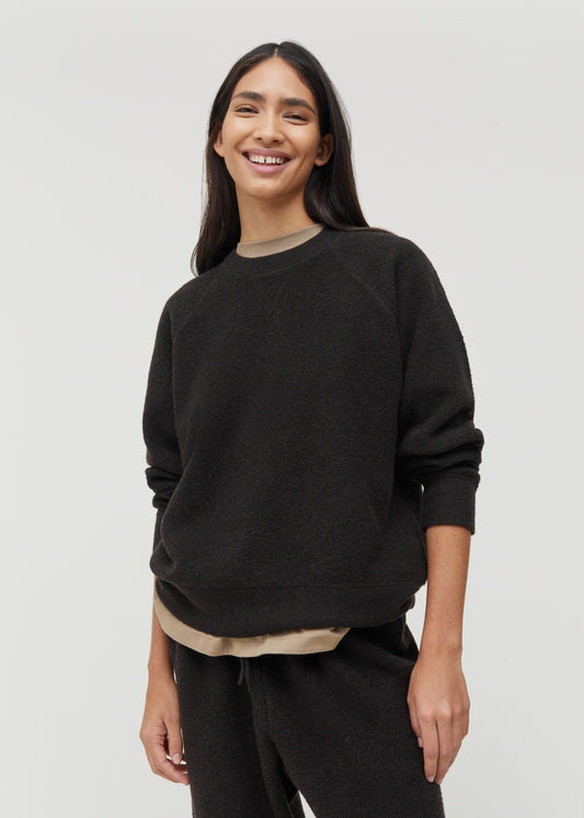 Aiayu "April knitted sweatshirt" Dark Brown