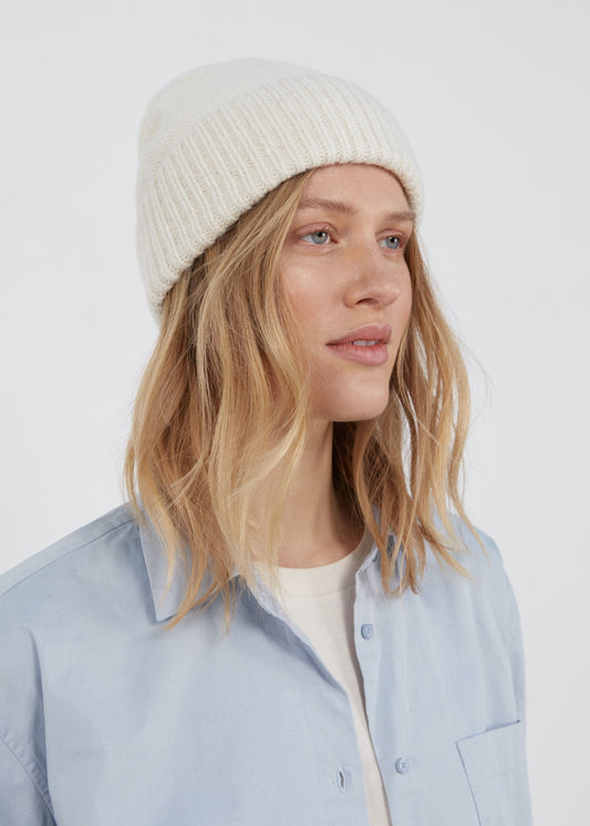 Aiayu "Baby Beanie" Pure Ecru OS